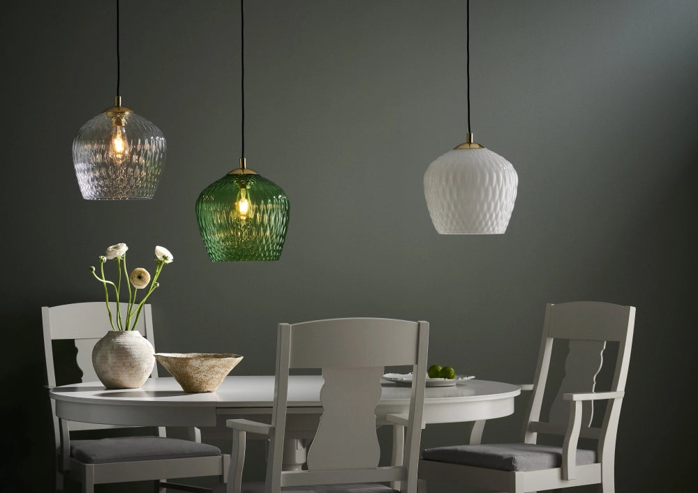Lampa wisząca VENUS szklany klosz