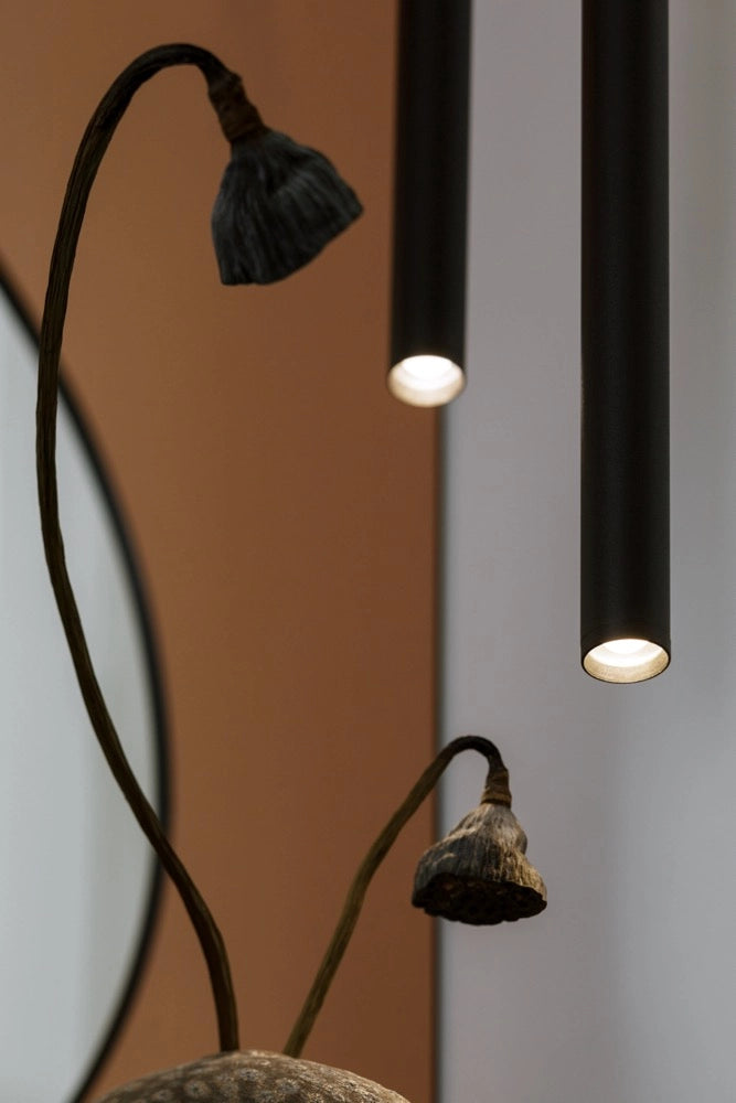 Lampa wisząca ROLL 2 czarny