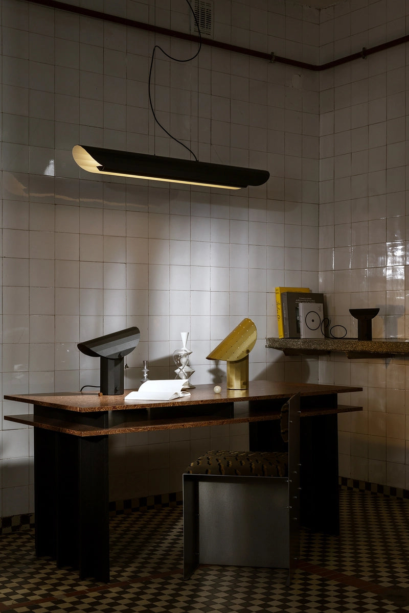 Lampa wisząca liniowa APOLIN czarny