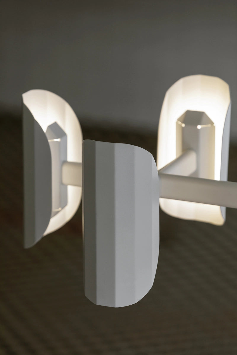 Lampa wisząca wieloramienna APOLIN biały