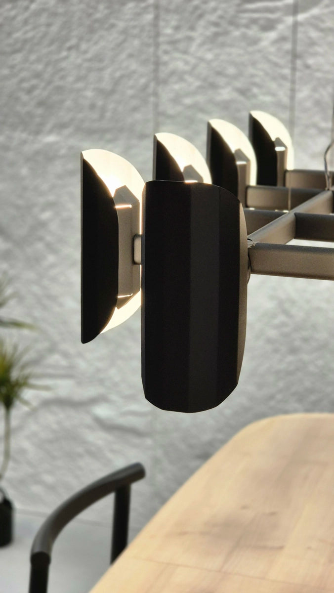 Lampa wisząca wieloramienna APOLIN czarny