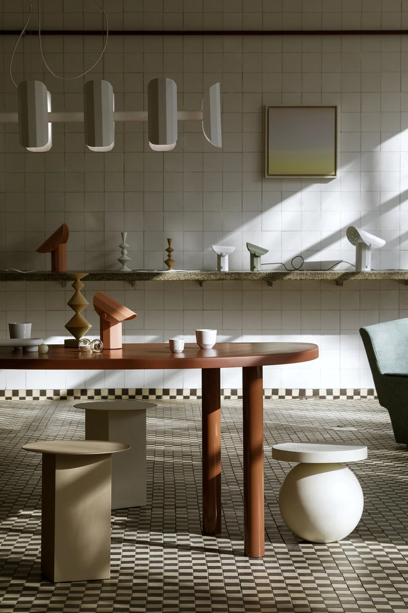 Tragbare Lampe APOLIN weiß