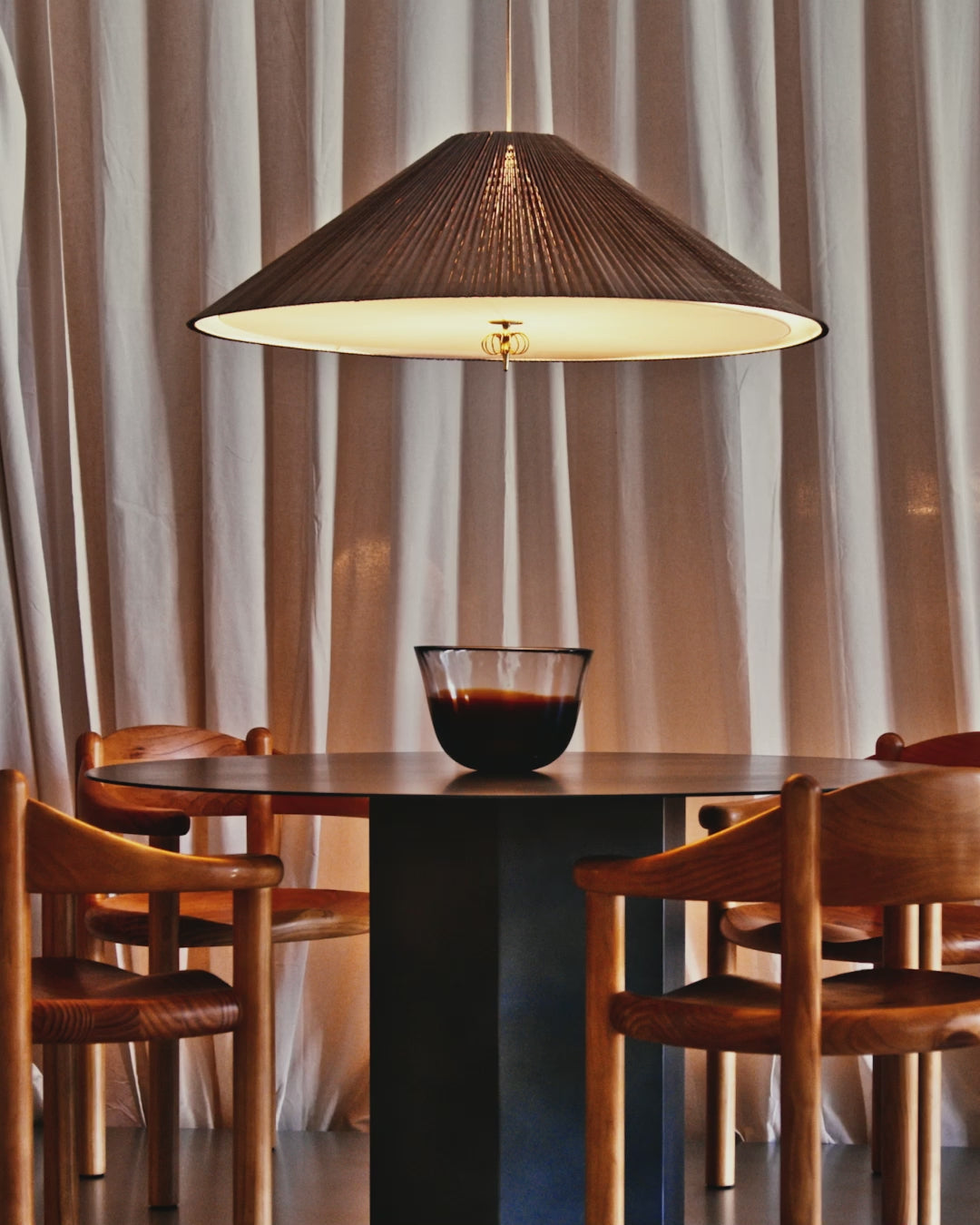 Lampa wisząca 1972 bambus