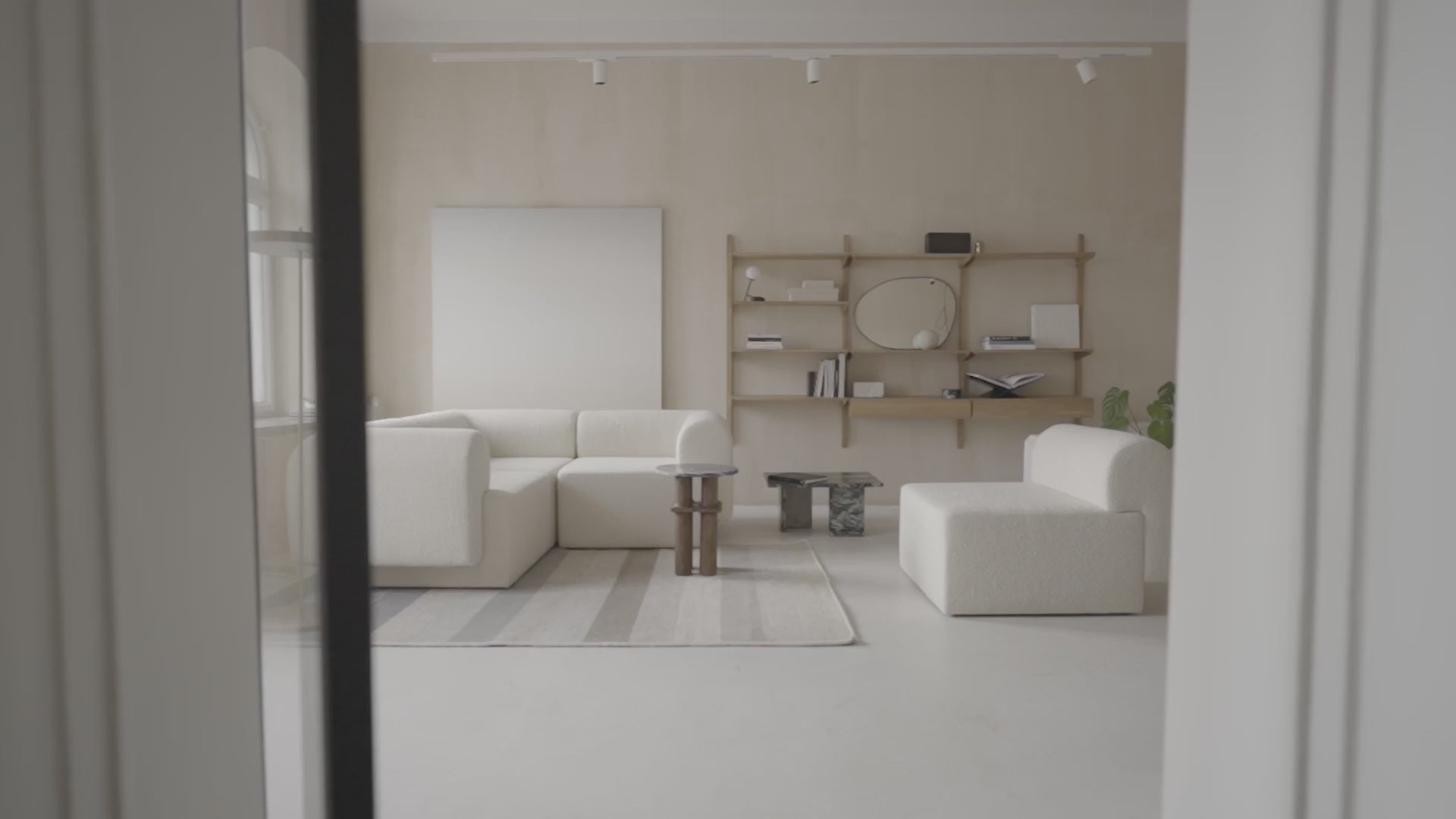 Modulsofa TORI - mittleres Modul grün