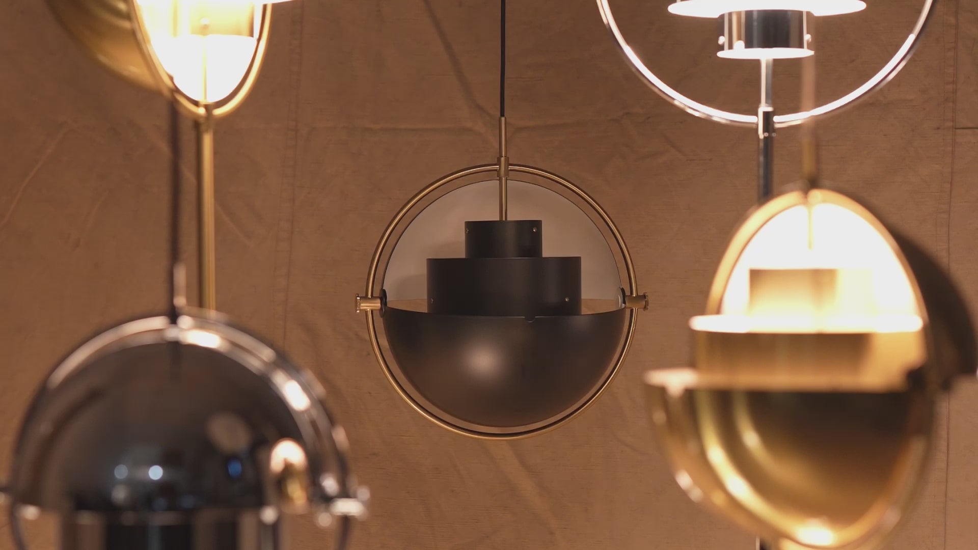 MULTI-LITE white pendant lamp