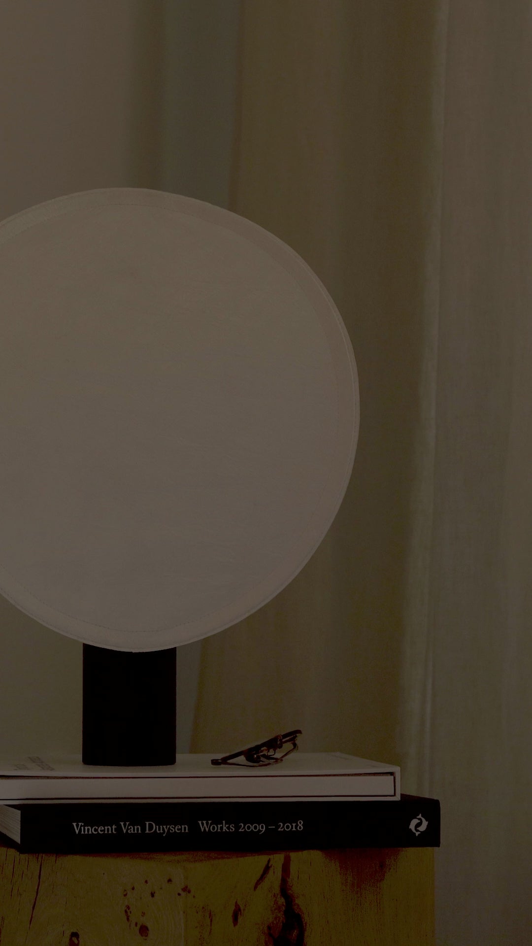 Lampa przenośna TENSE czarna podstawa
