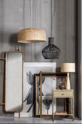 Lampa stołowa LUNAR bambus