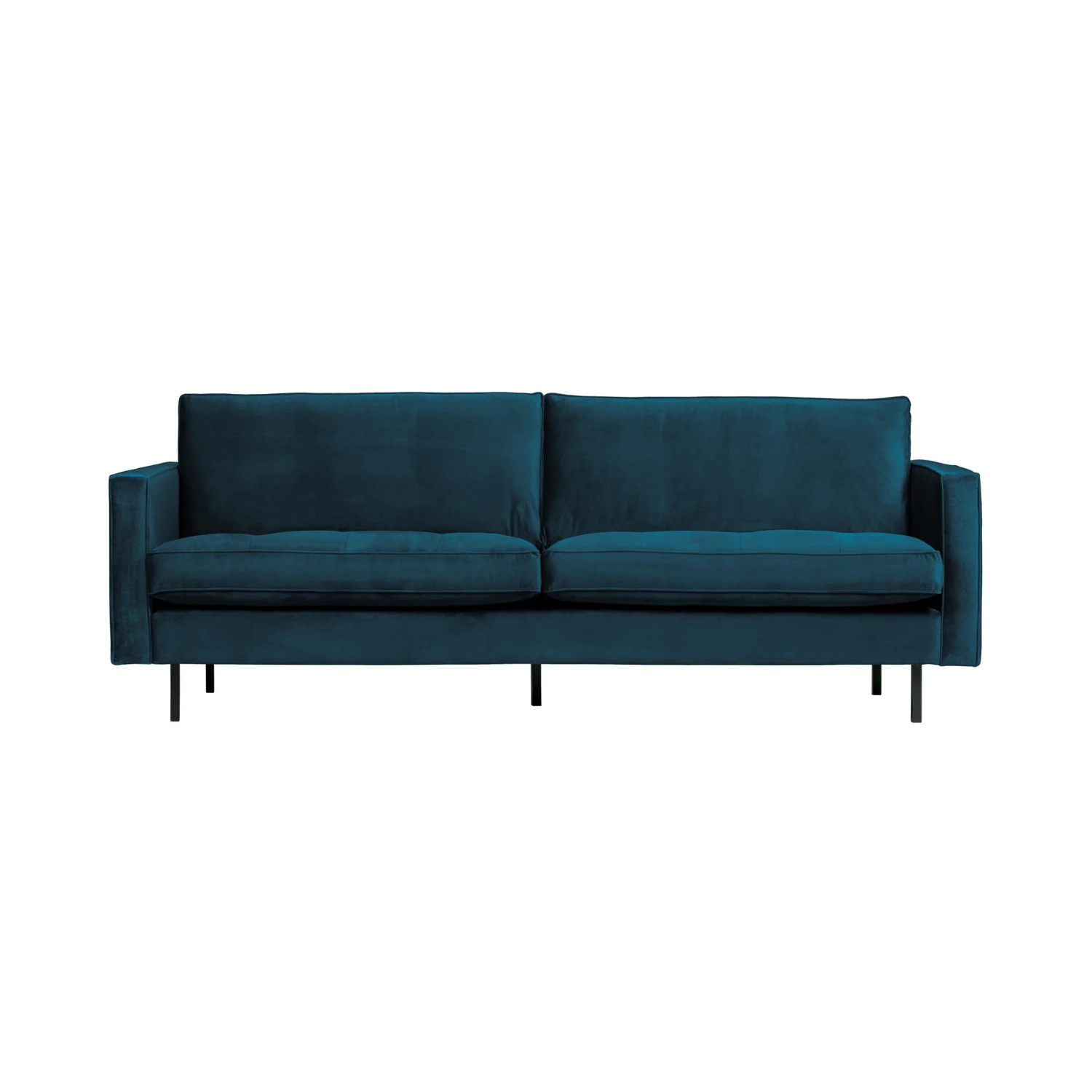 Sofa aksamitna 2,5-osobowa RODEO CLASSIC niebieski