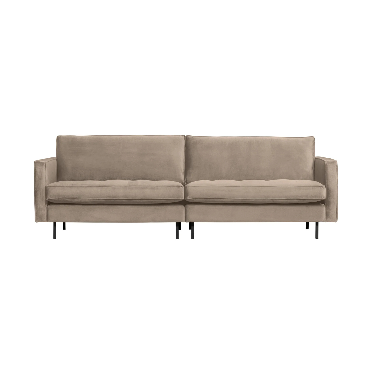 Sofa aksamitna 3-osobowa RODEO CLASSIC khaki