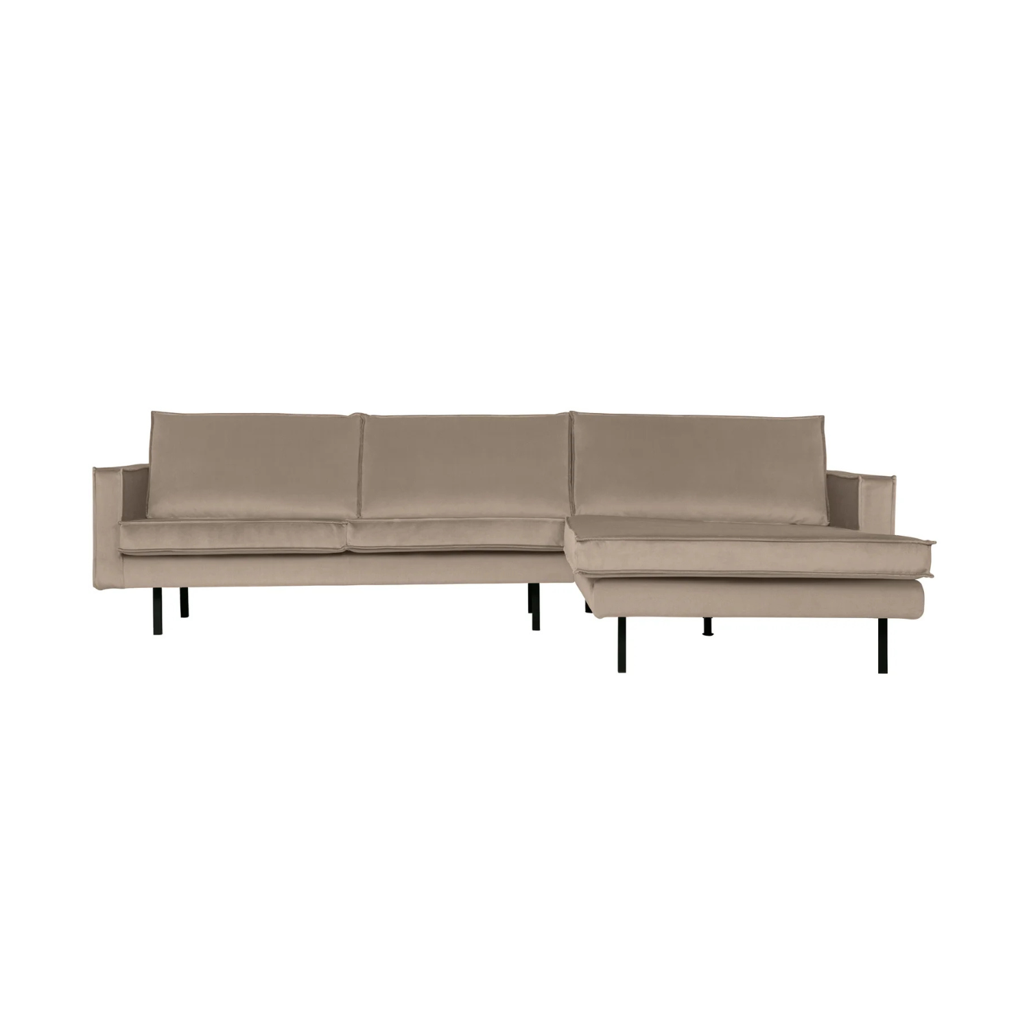 Right -hand corner velvet Rodeo Khaki
