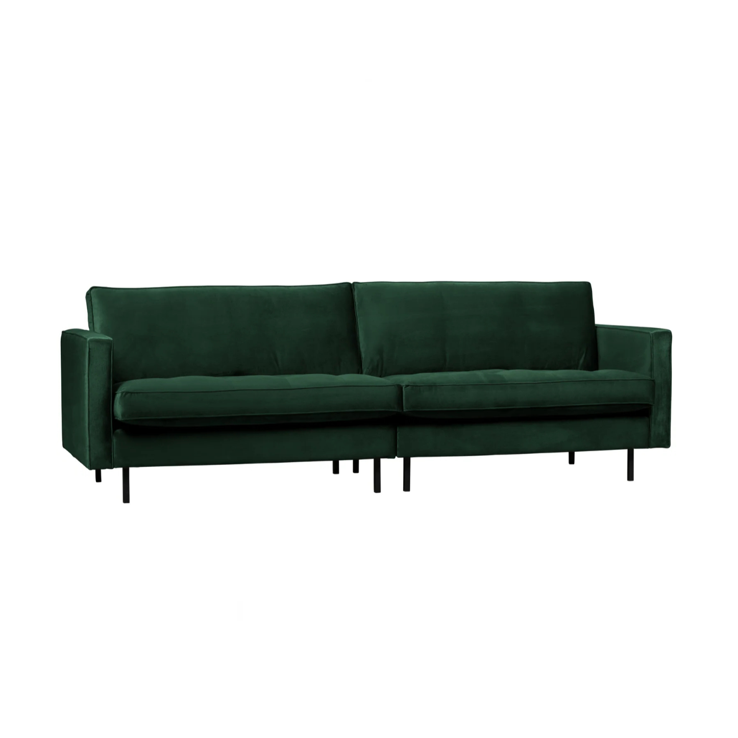 Sofa aksamitna 3-osobowa RODEO CLASSIC zielony