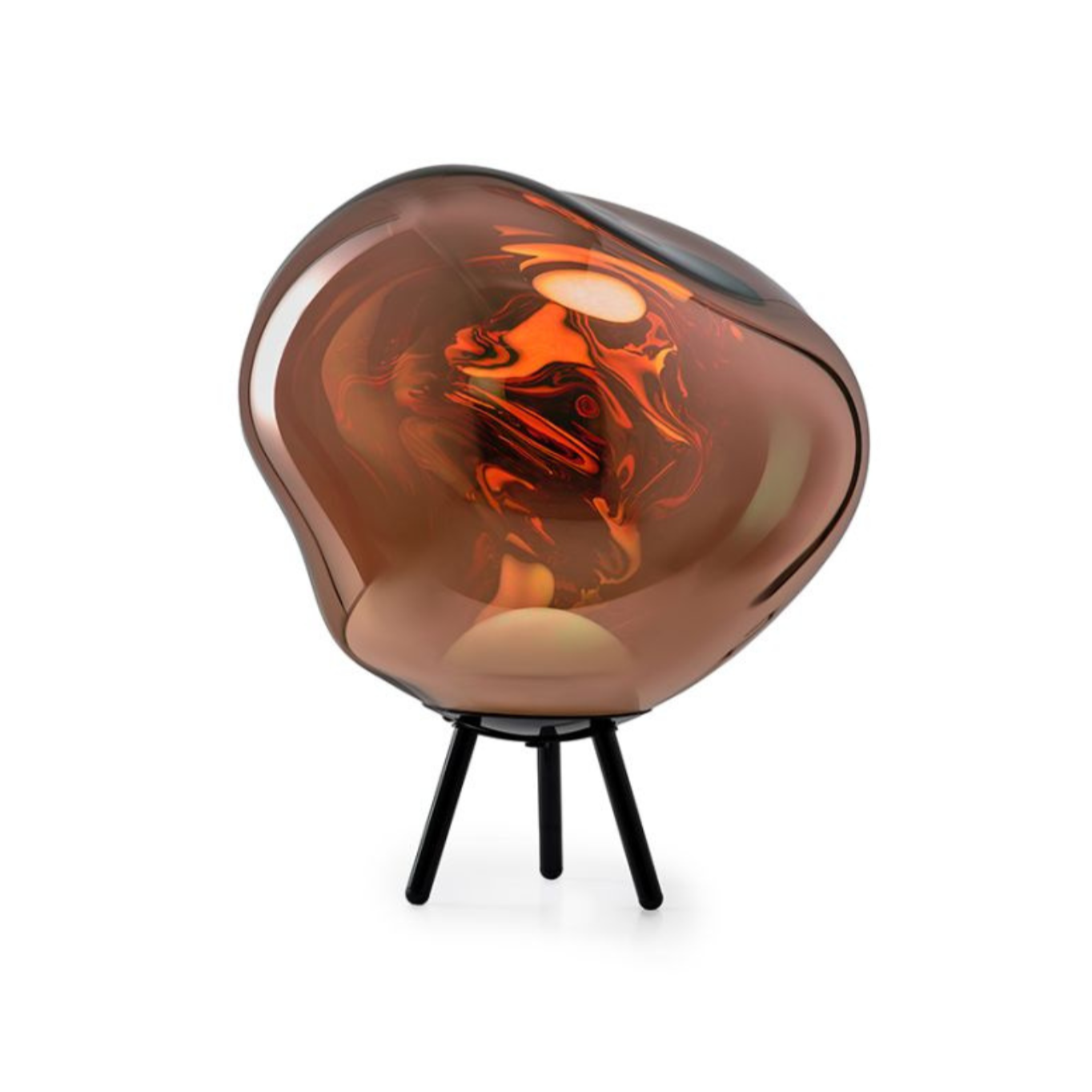 Lampa przenośna LARGE MELT miedziany