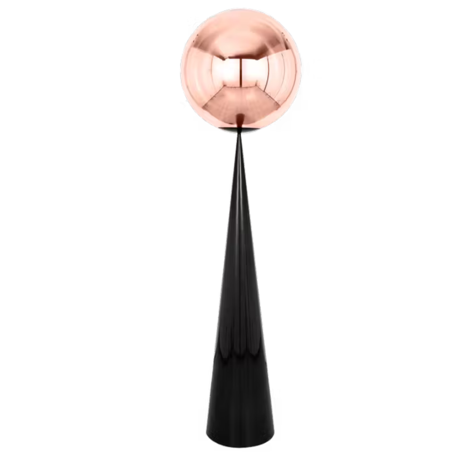 Lampa podłogowa GLOBE FAT miedziany
