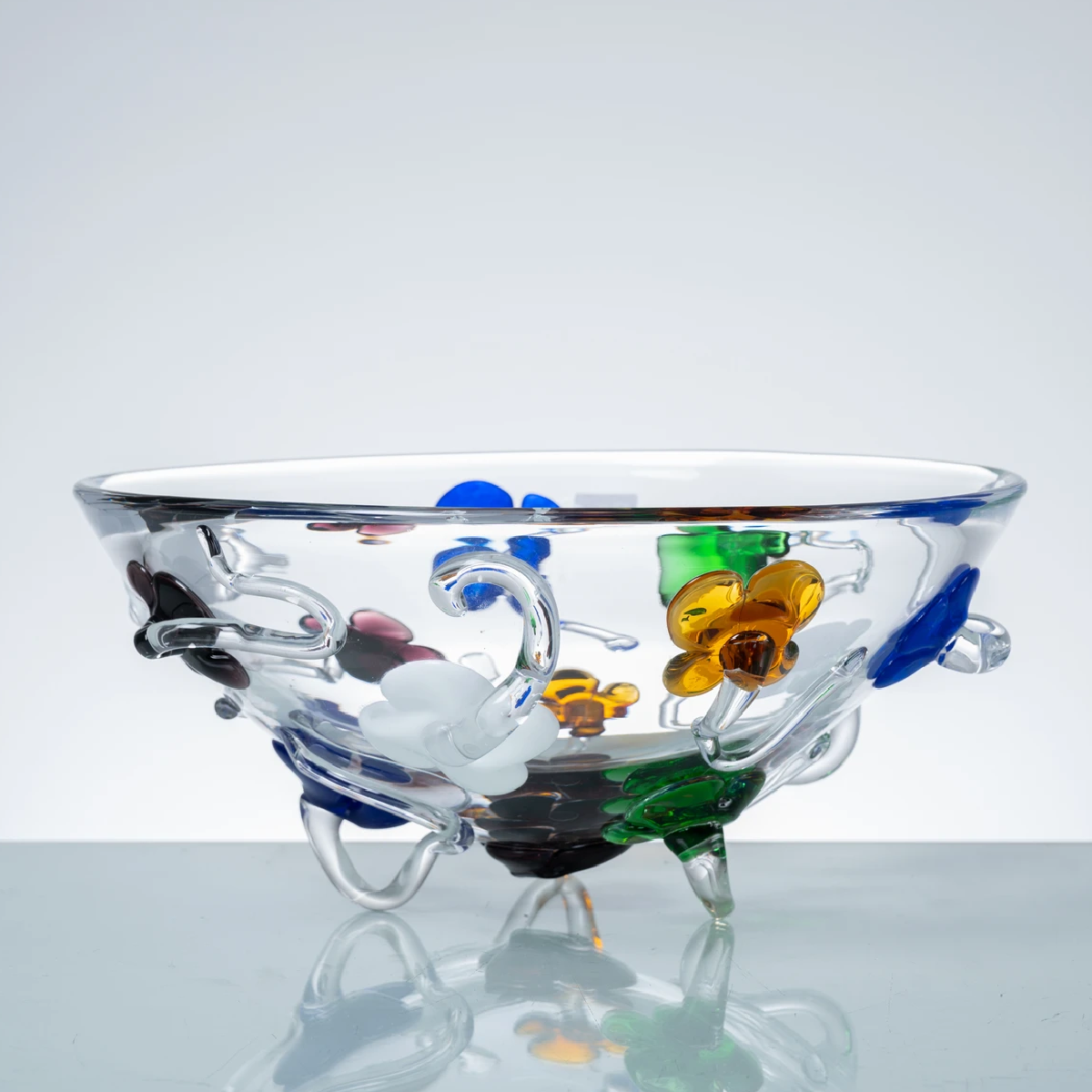 PROUNIER Schale aus geblasenem Glas