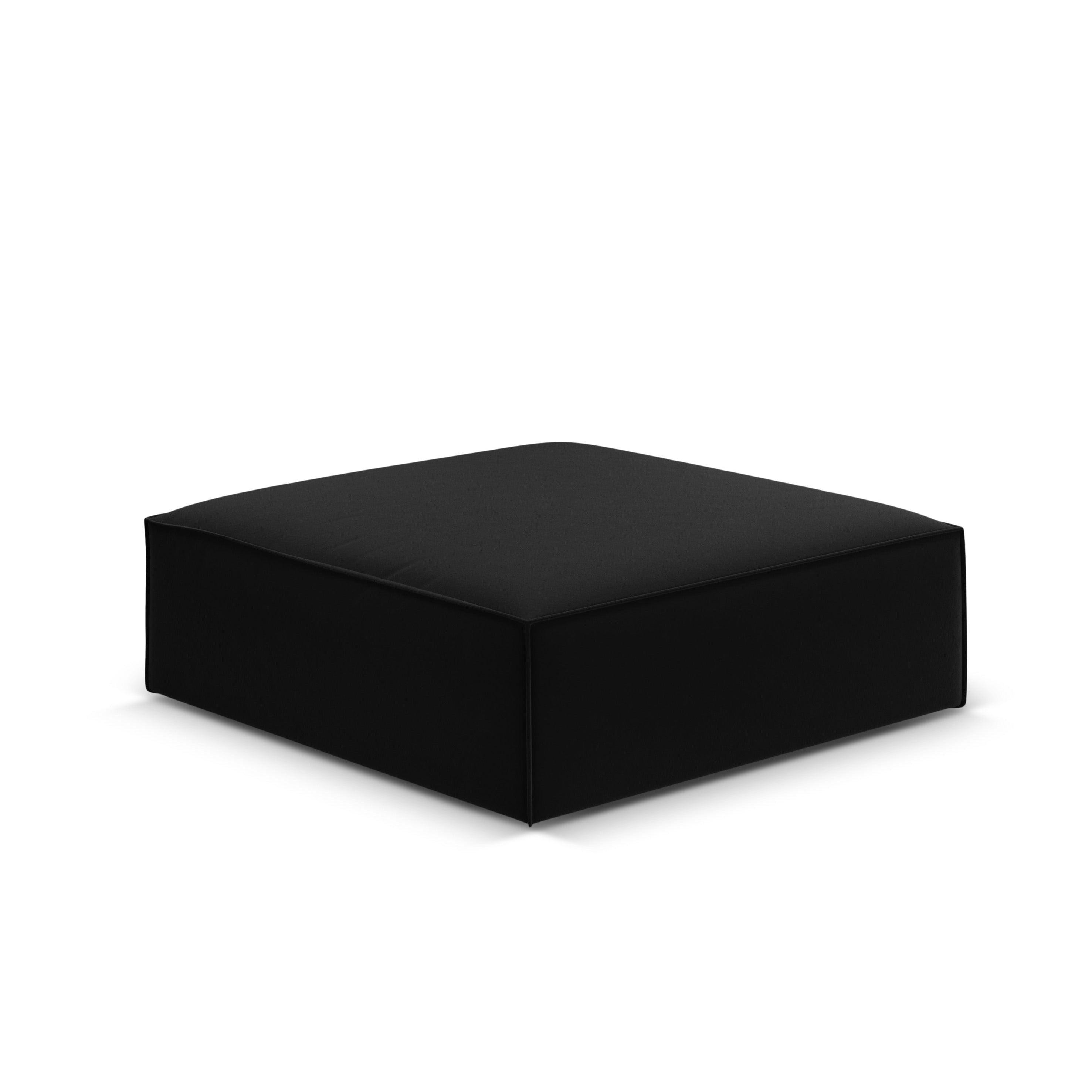 Puf aksamitny VANDA czarny Mazzini Sofas Eye on Design