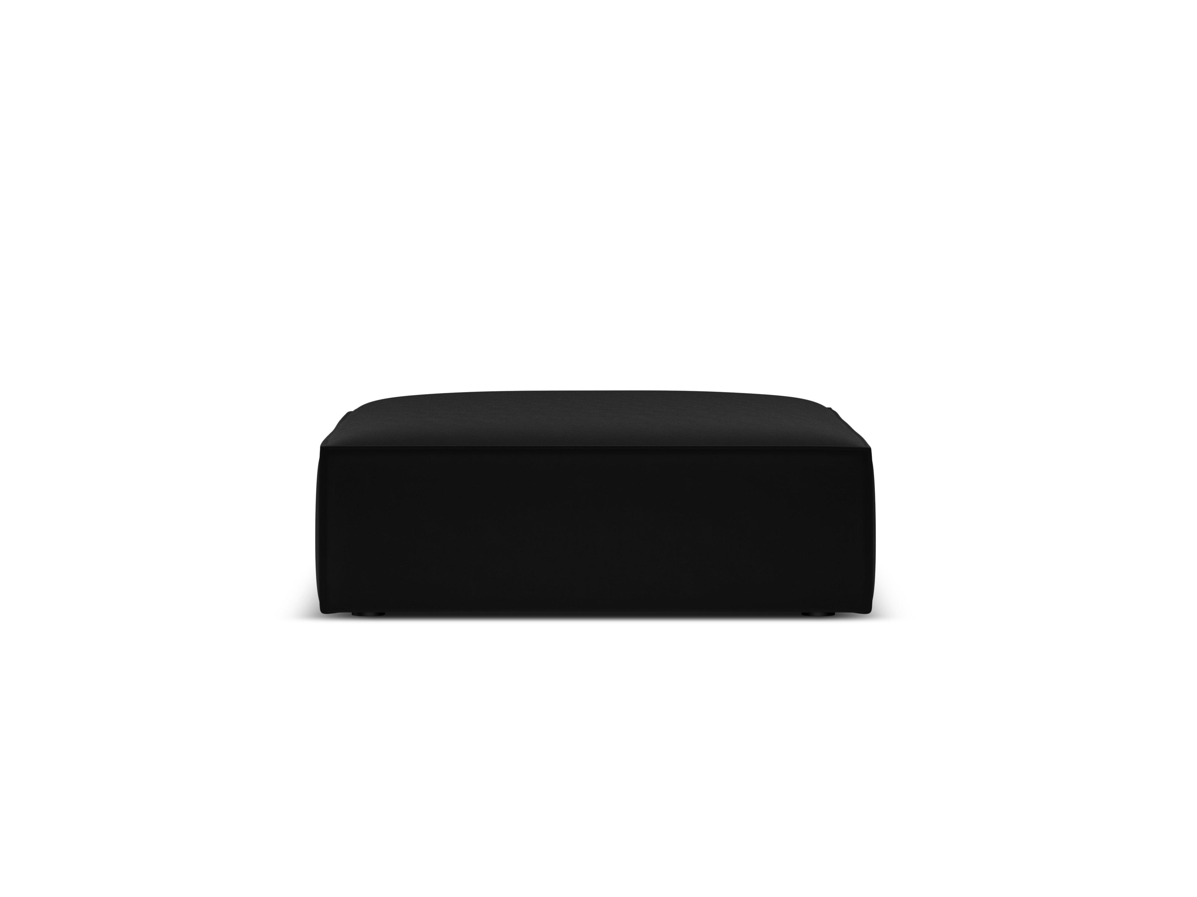 Puf aksamitny VANDA czarny Mazzini Sofas Eye on Design