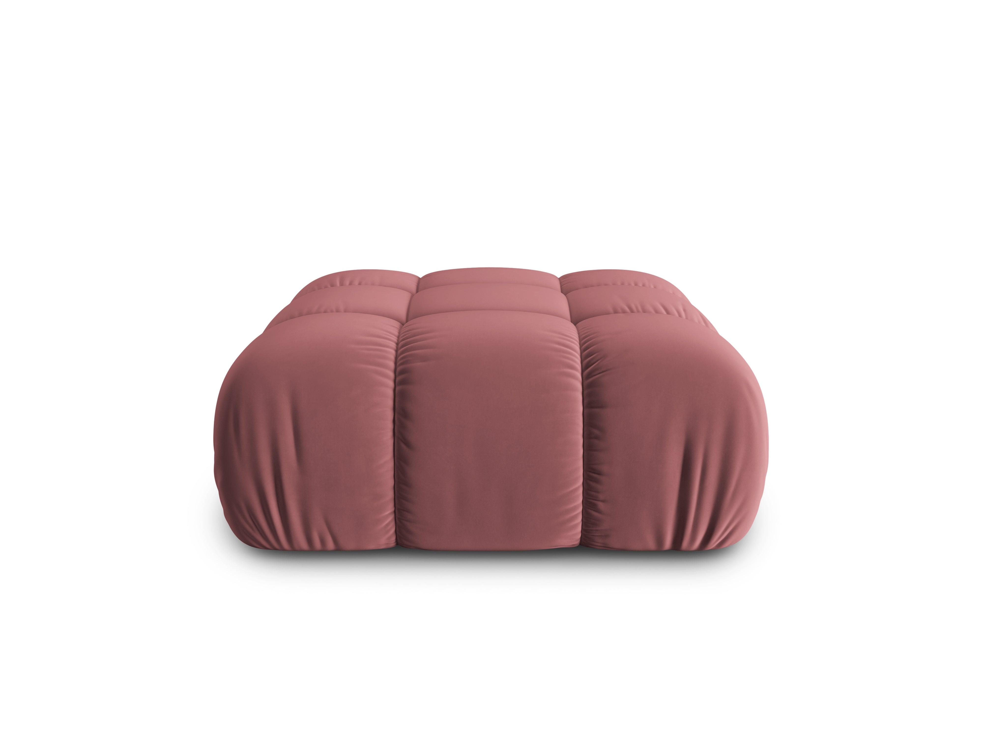 Puf / moduł aksamitny TROPEA różowy Milo Casa Eye on Design