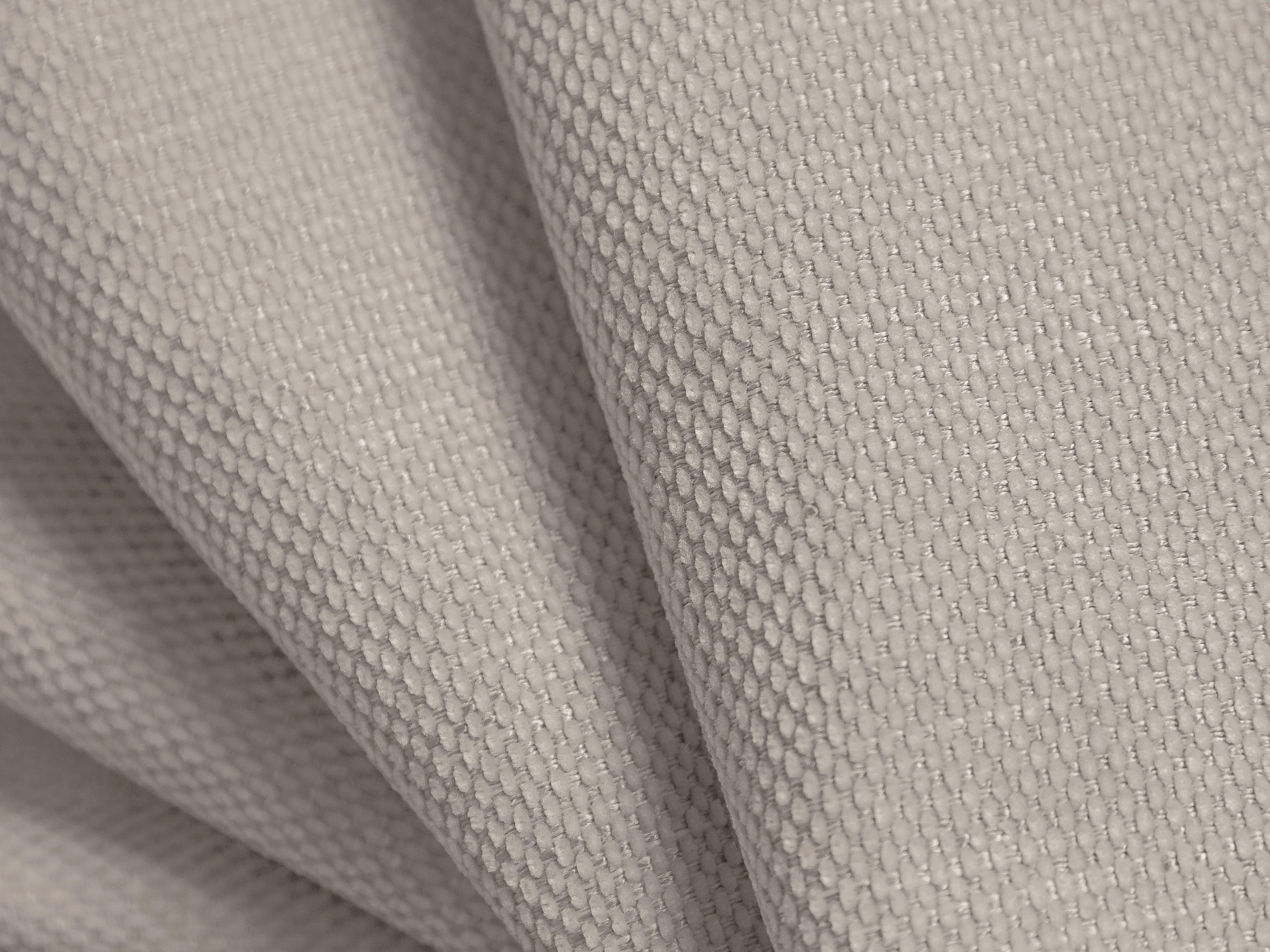 Puf w tkaninie chenillowej XL LOLA beżowy Windsor & Co Eye on Design