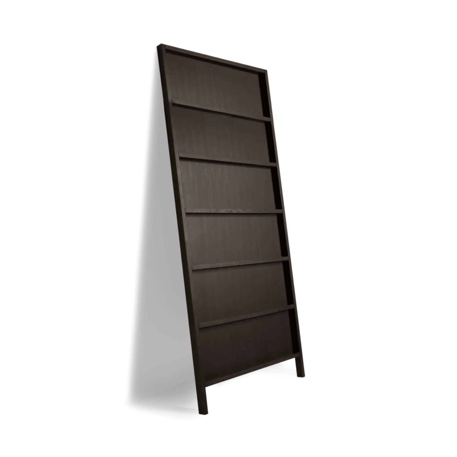 Regał OBLIQUE lity dąb naturalny wenge Moooi 286 cm Eye on Design