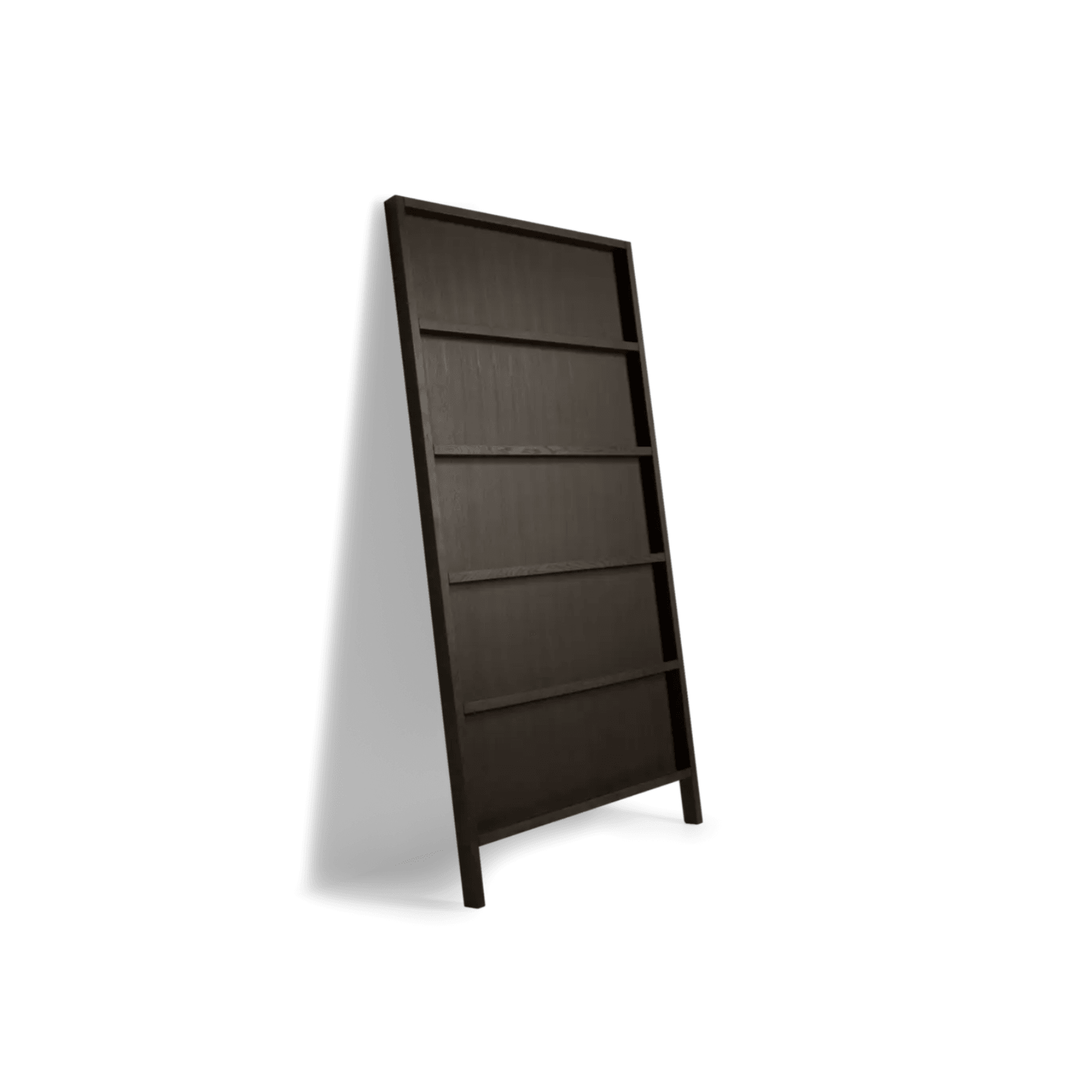 Regał OBLIQUE lity dąb naturalny wenge Moooi 210 cm Eye on Design