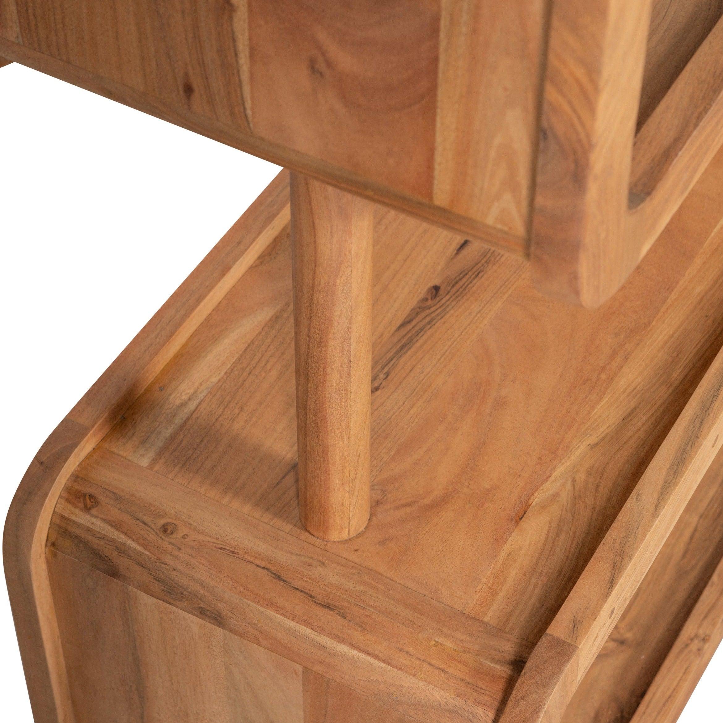 Regał RATTLE drewno akacjowe Be Pure Eye on Design