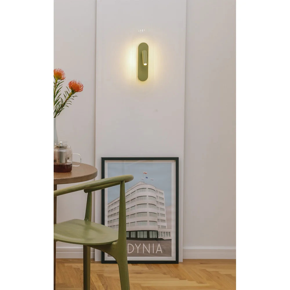 Reading wall lamp RIFLO C black