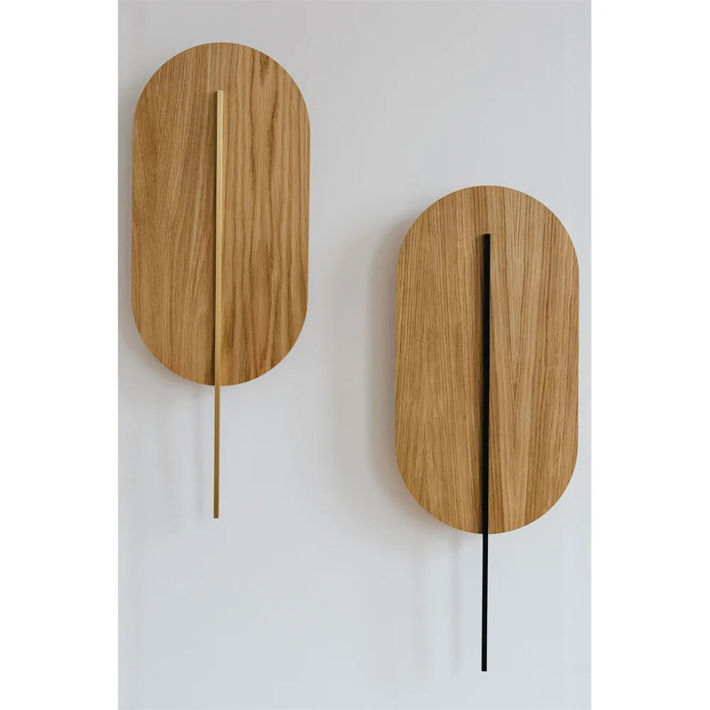 ROKKE WOOD Holzwandleuchte