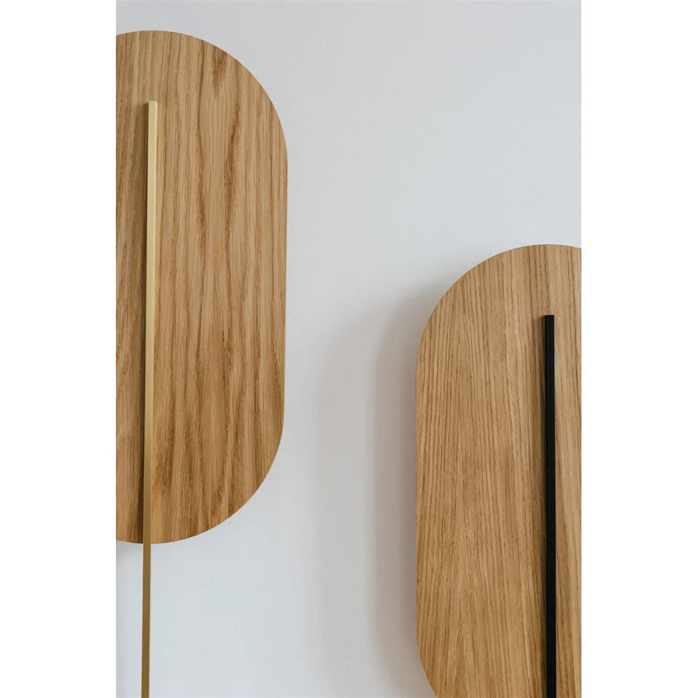 ROKKE WOOD Holzwandleuchte