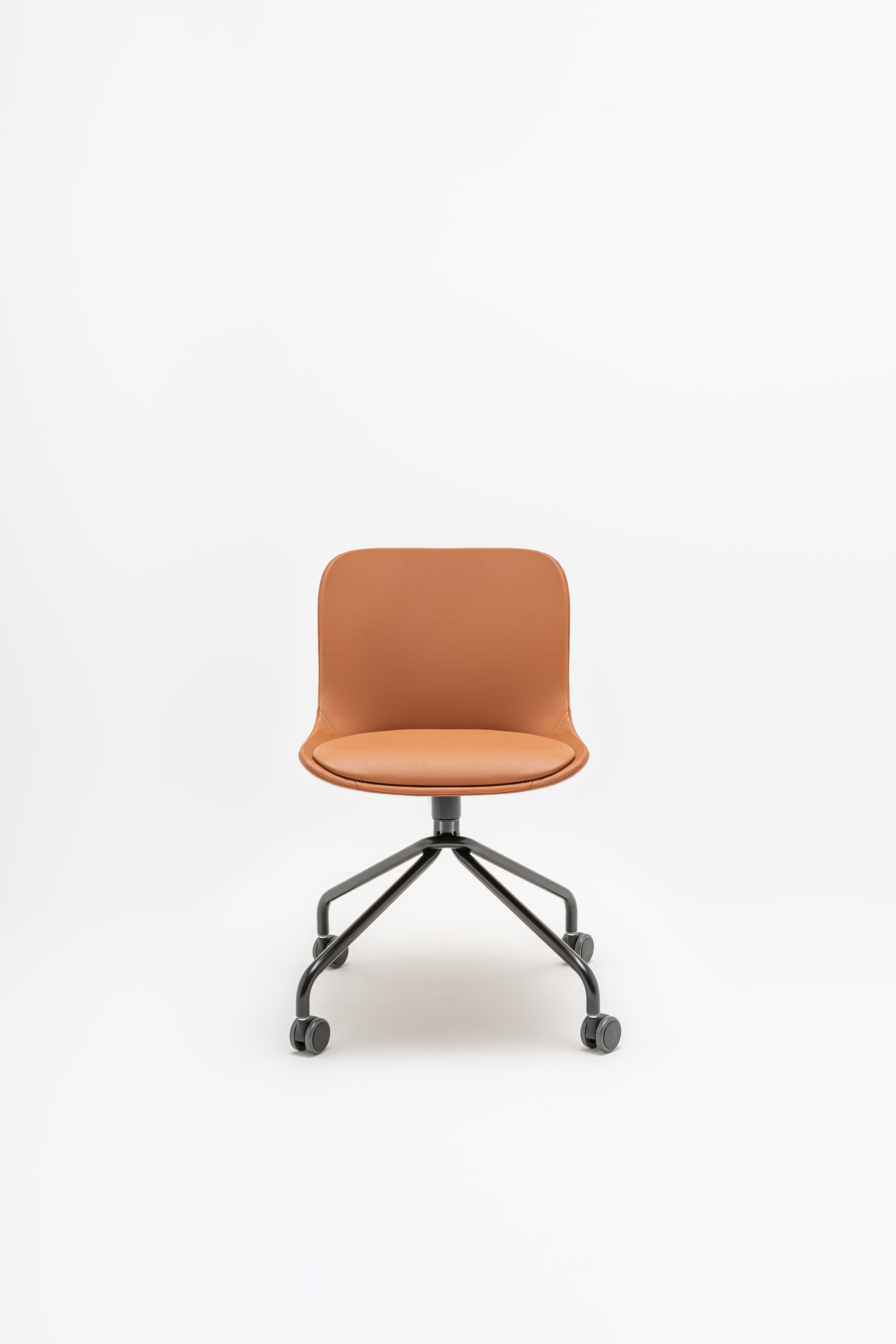 Swivel chair Baltic 2 Classic Metal base with wheels to a soft surface