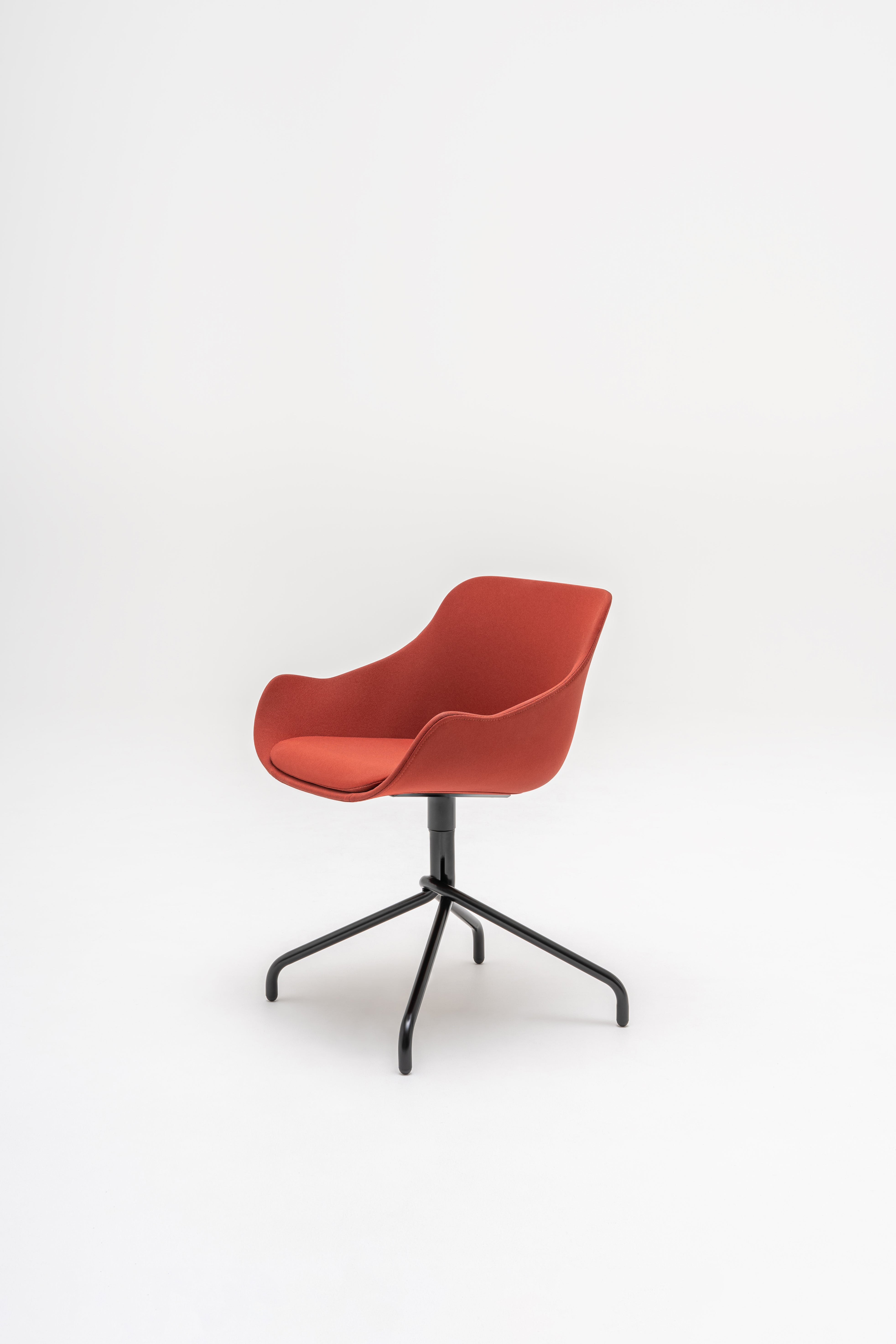 Baltic classic swivel chair metal base