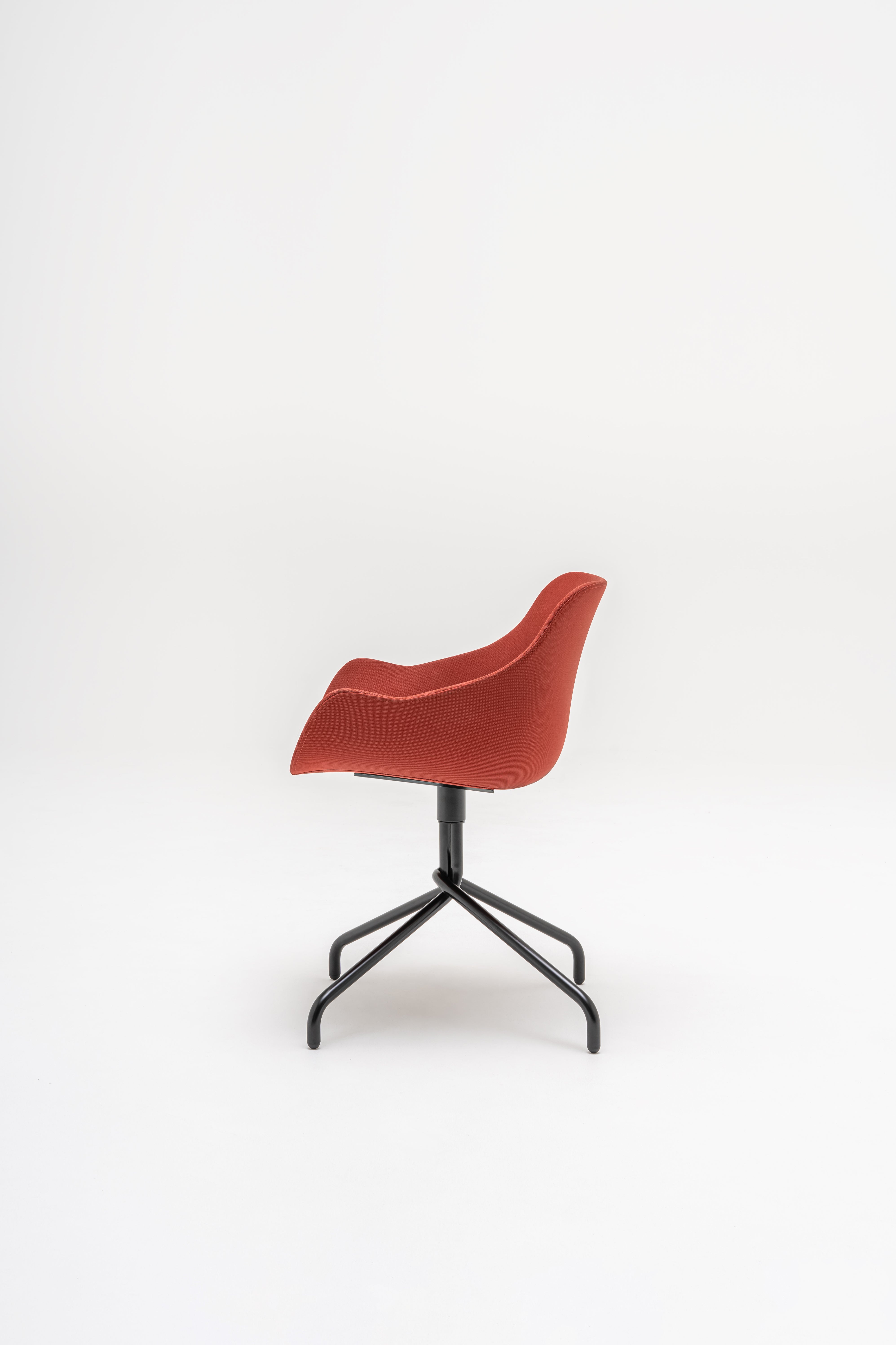 Baltic classic swivel chair metal base