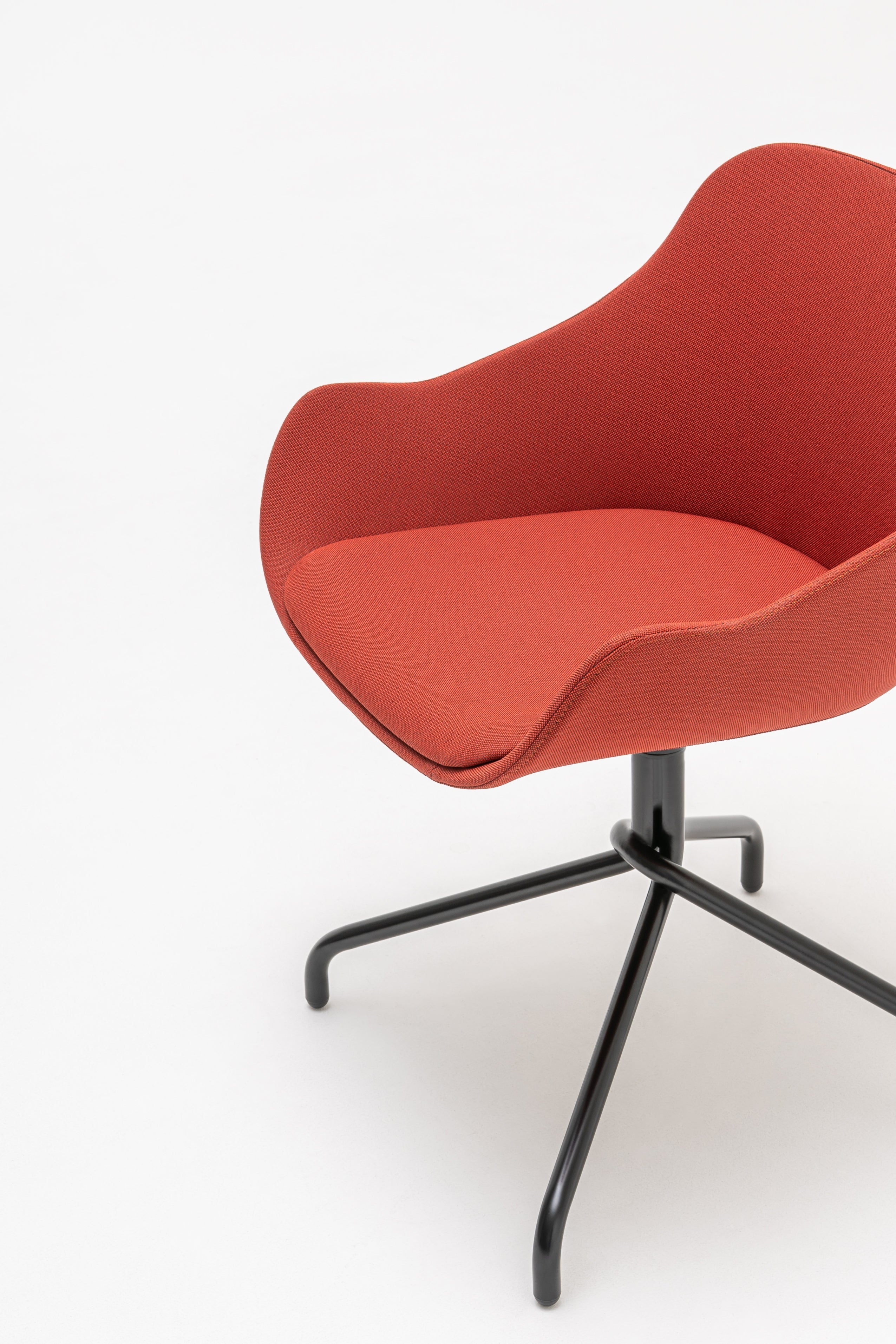 Baltic classic swivel chair metal base