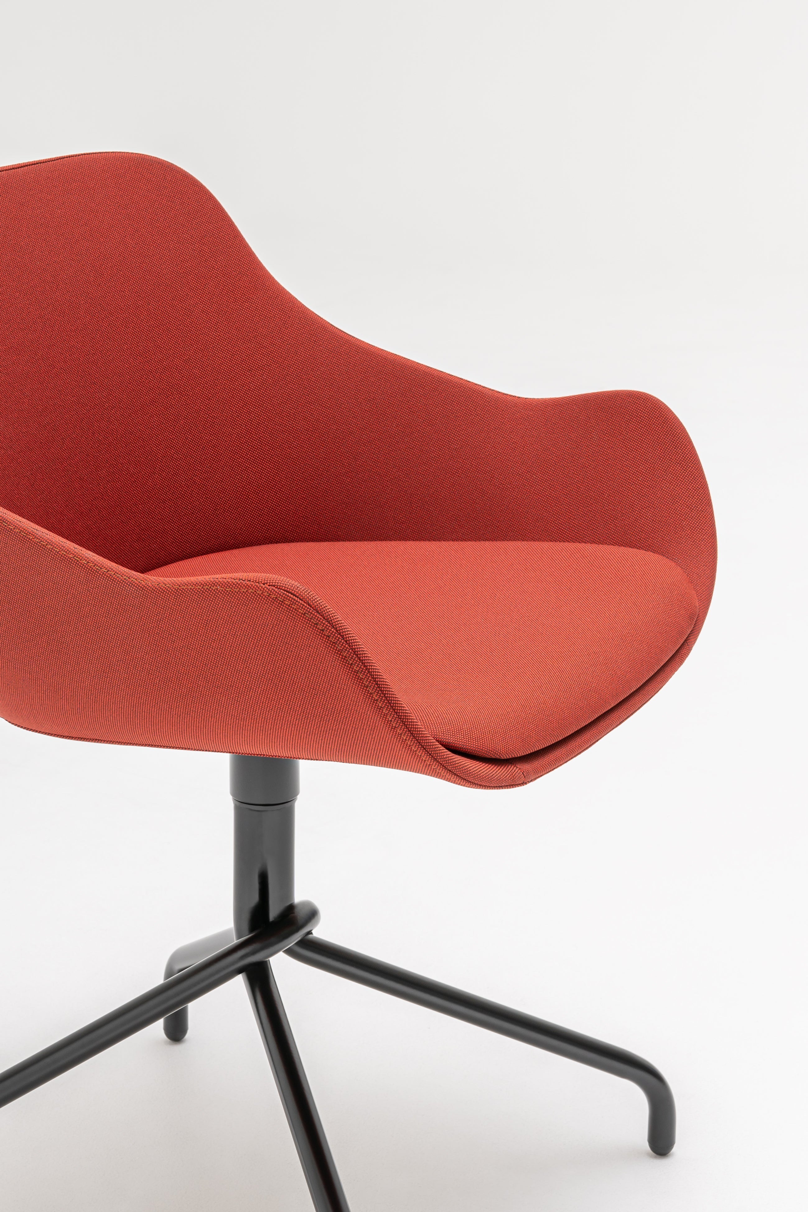 Baltic classic swivel chair metal base