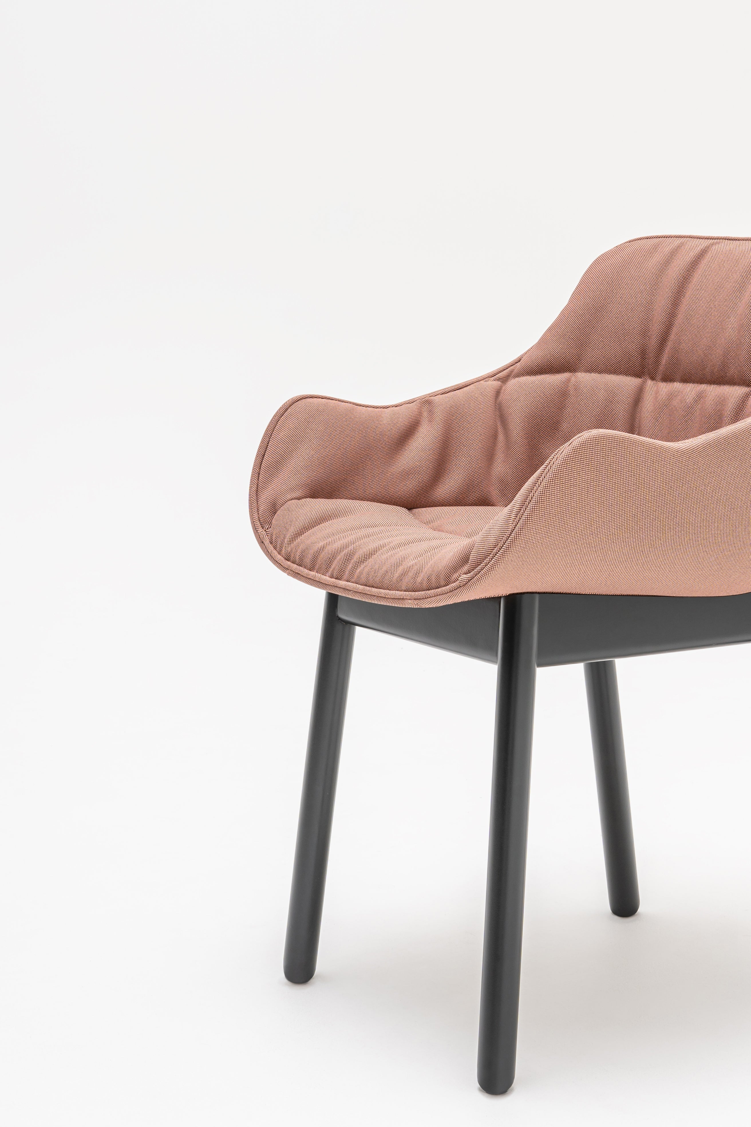 Krzesło BALTIC SOFT DUO drewniana podstawa