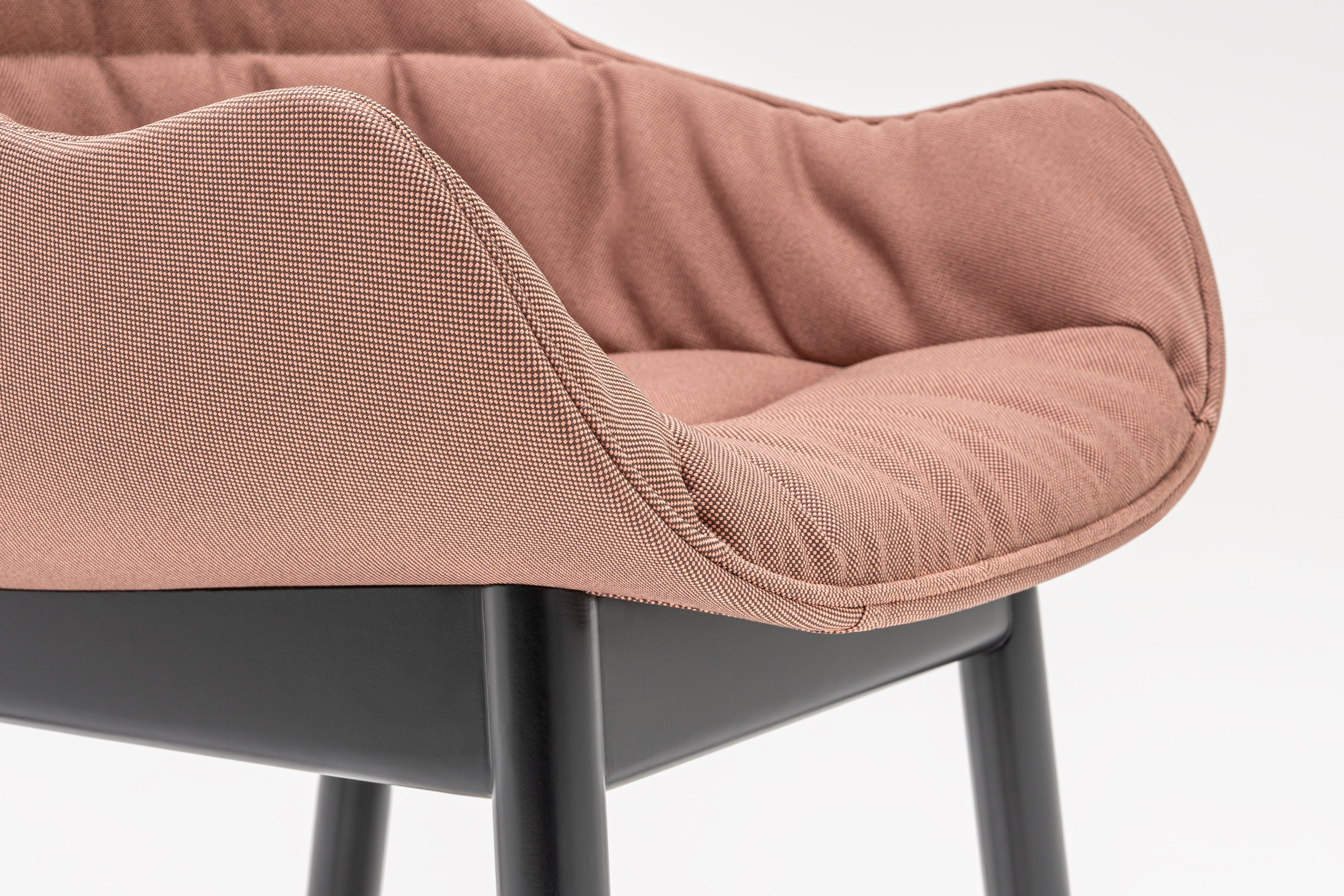Krzesło BALTIC SOFT DUO drewniana podstawa
