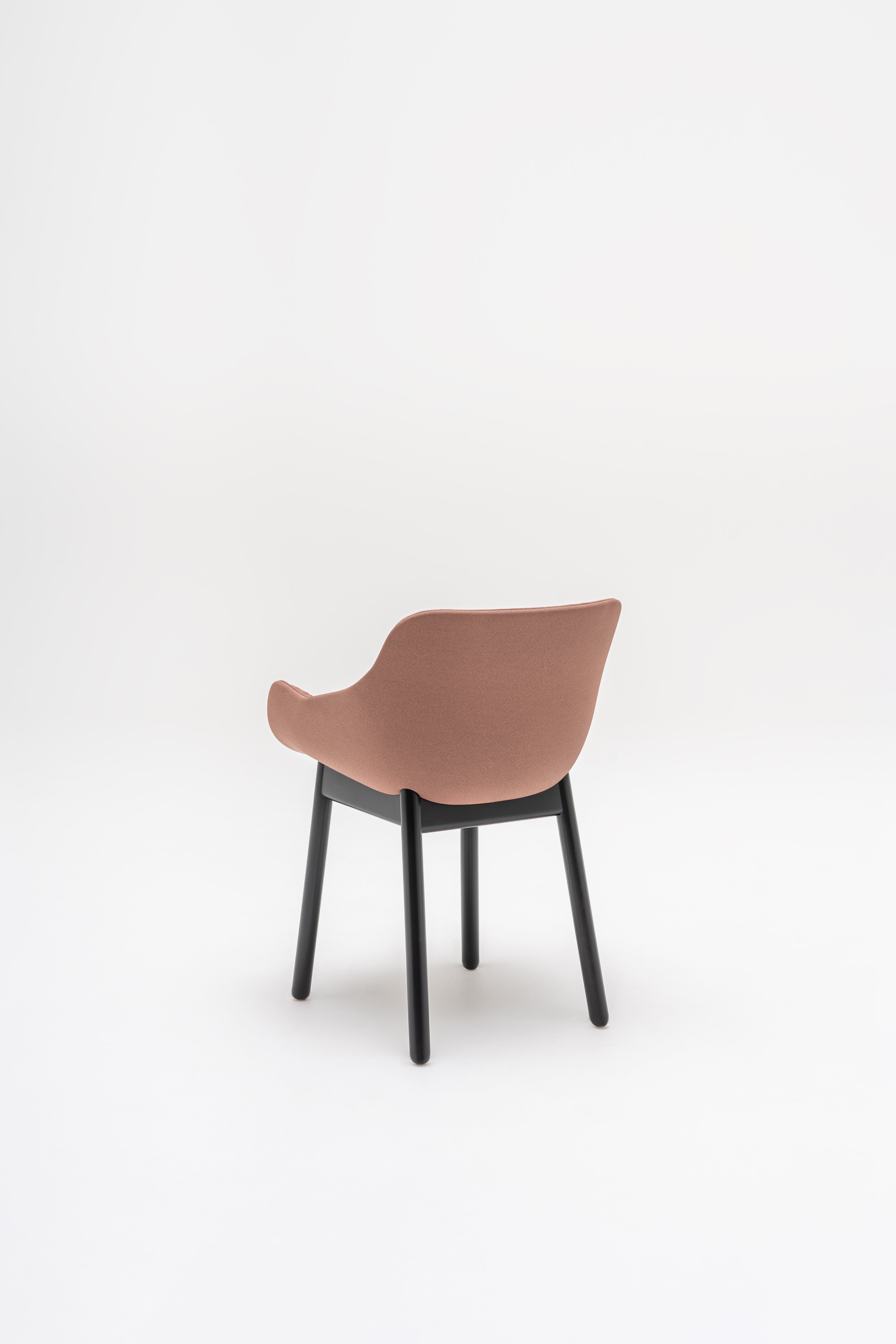 Krzesło BALTIC SOFT DUO drewniana podstawa