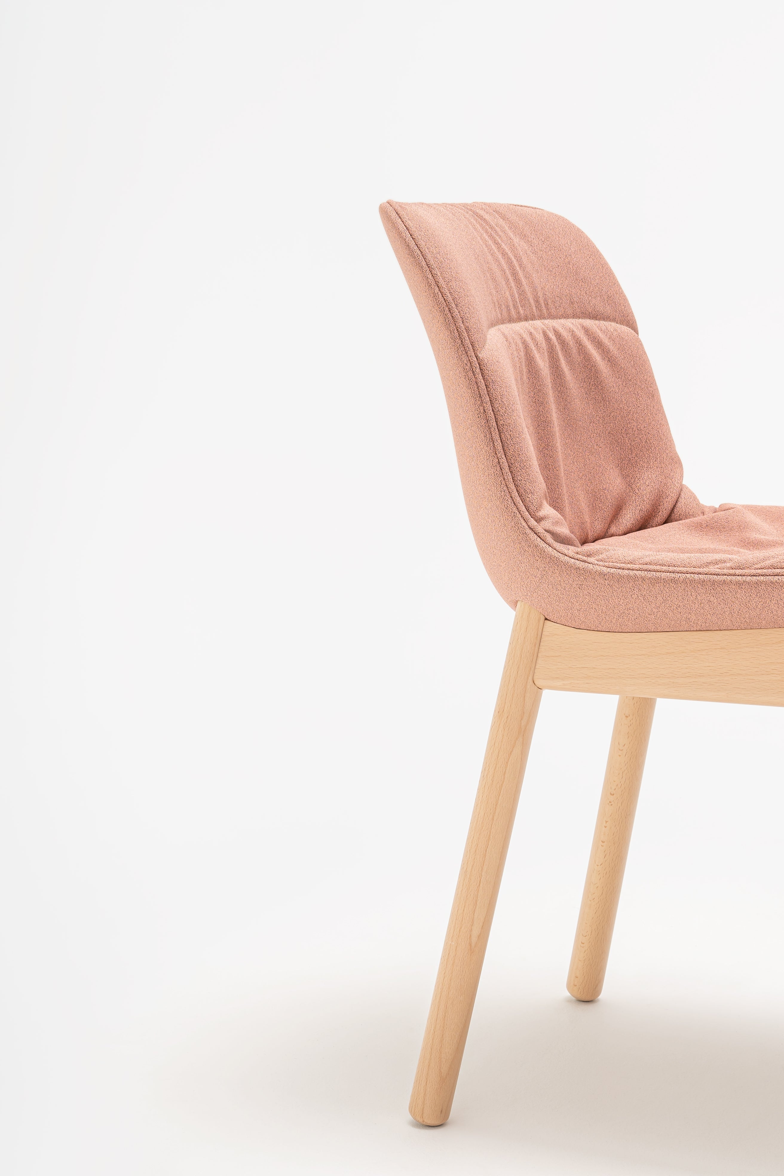 Krzesło BALTIC 2 SOFT DUO drewniana podstawa