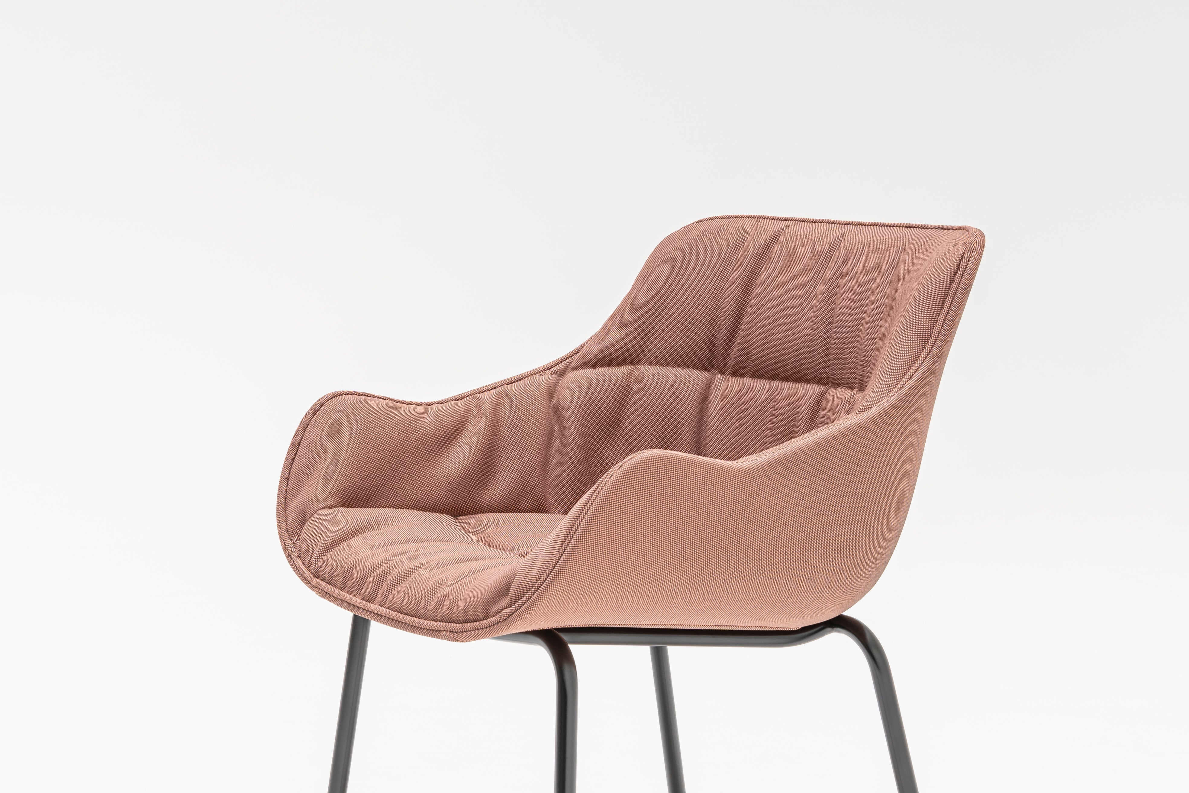 Krzesło BALTIC SOFT DUO metalowa podstawa