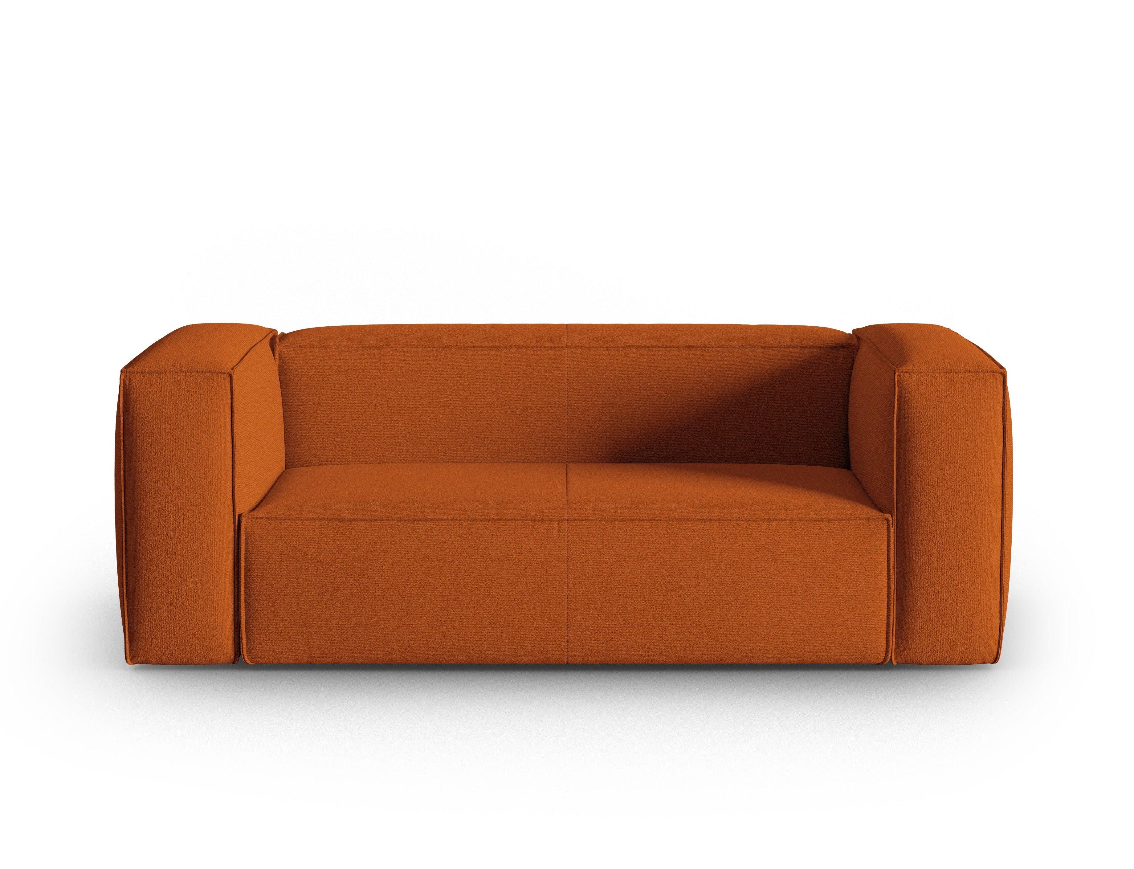 Sofa 2-osobowa MACKAY terracotta boucle Cosmopolitan Design Eye on Design