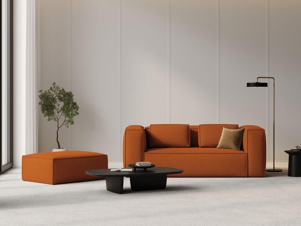 Sofa 2-osobowa MACKAY terracotta boucle Cosmopolitan Design Eye on Design