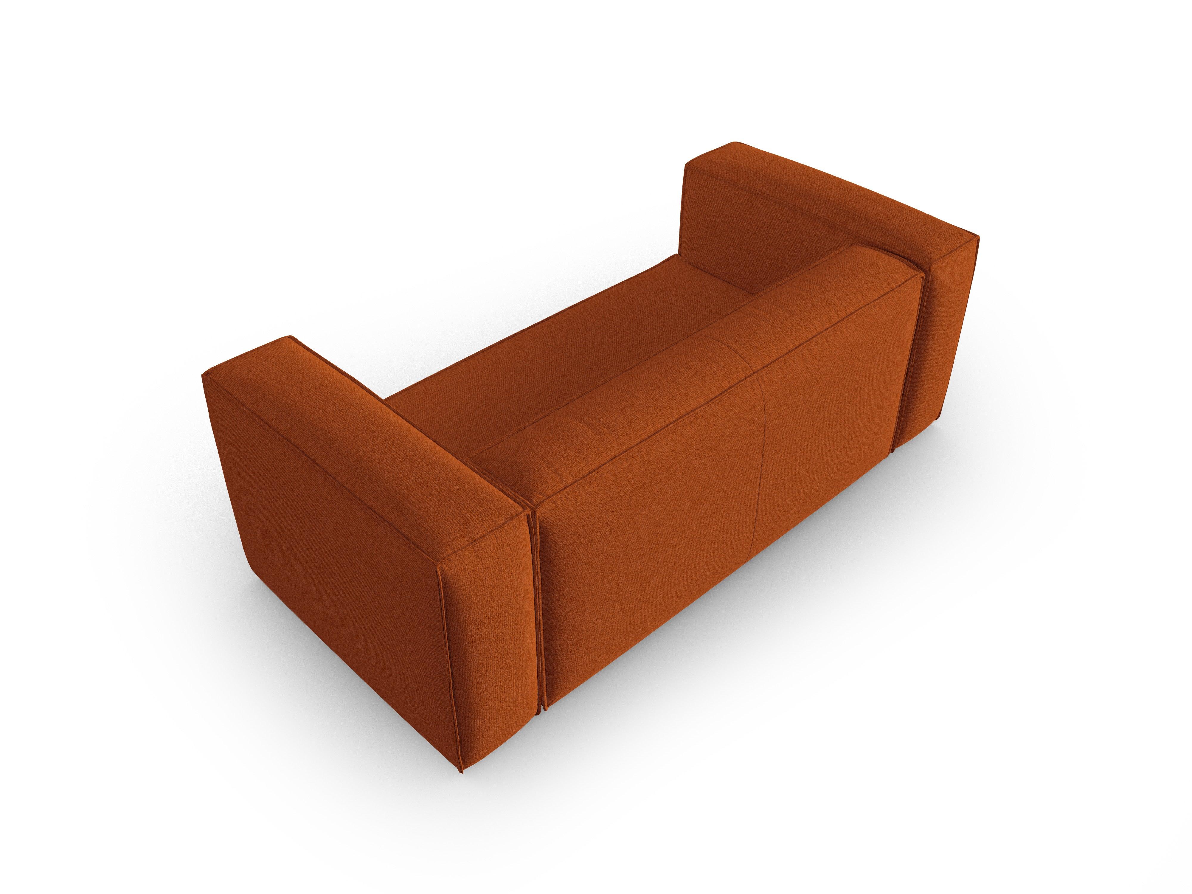 Sofa 2-osobowa MACKAY terracotta boucle Cosmopolitan Design Eye on Design