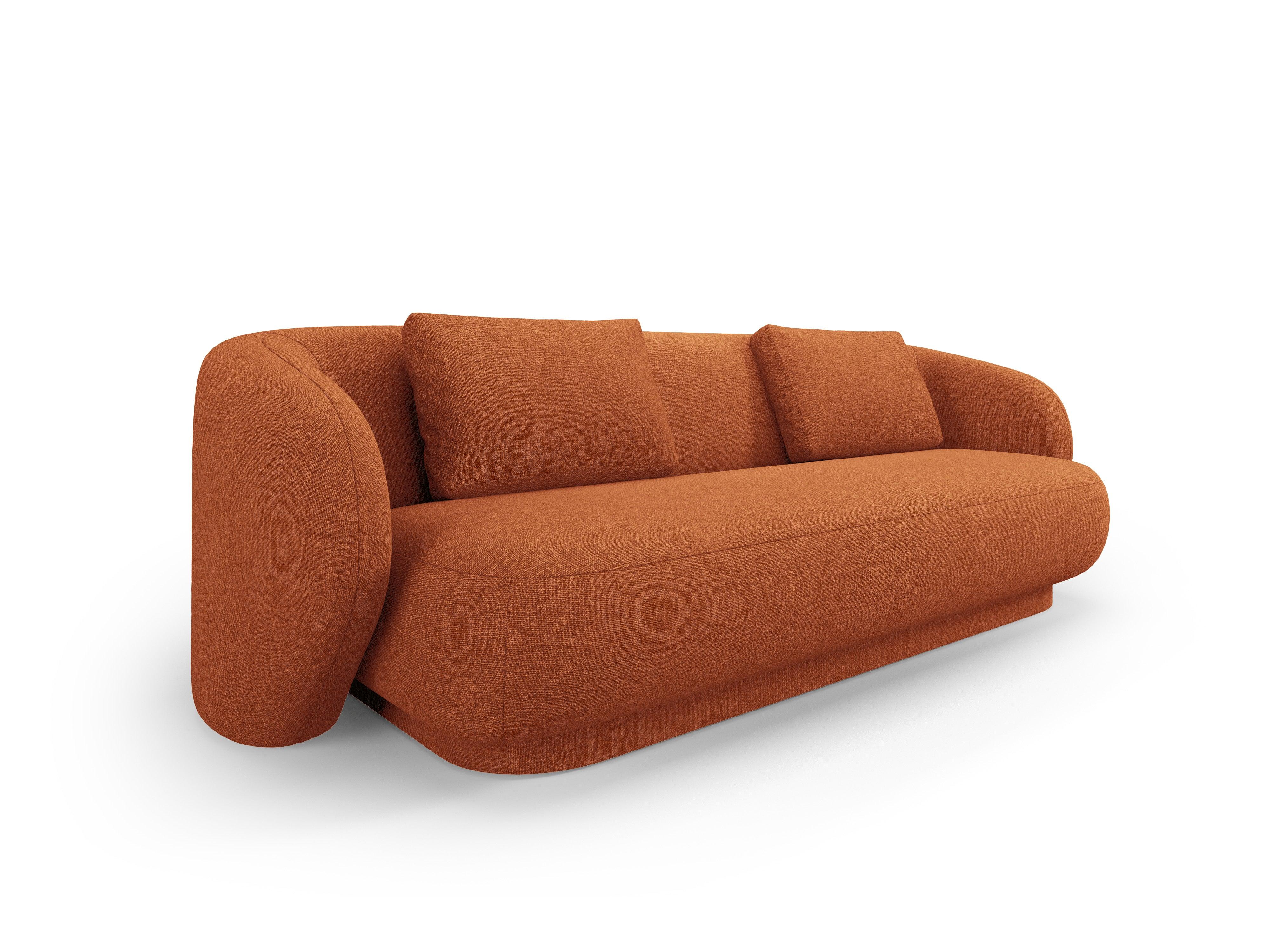 Sofa 3-osobowa CAMDEN terracotta szenil Cosmopolitan Design Eye on Design