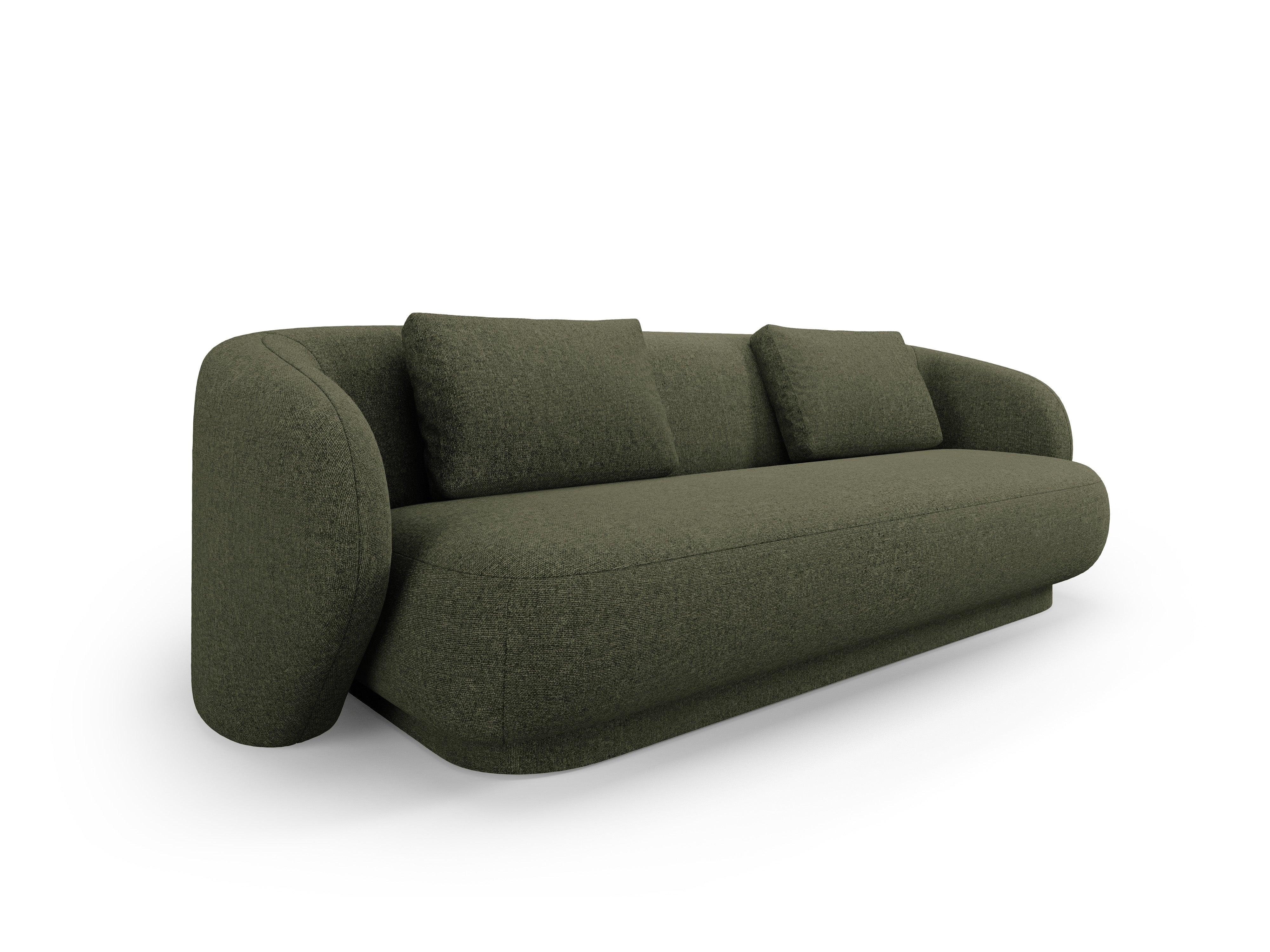 Sofa 3-osobowa CAMDEN zielony szenil Cosmopolitan Design Eye on Design