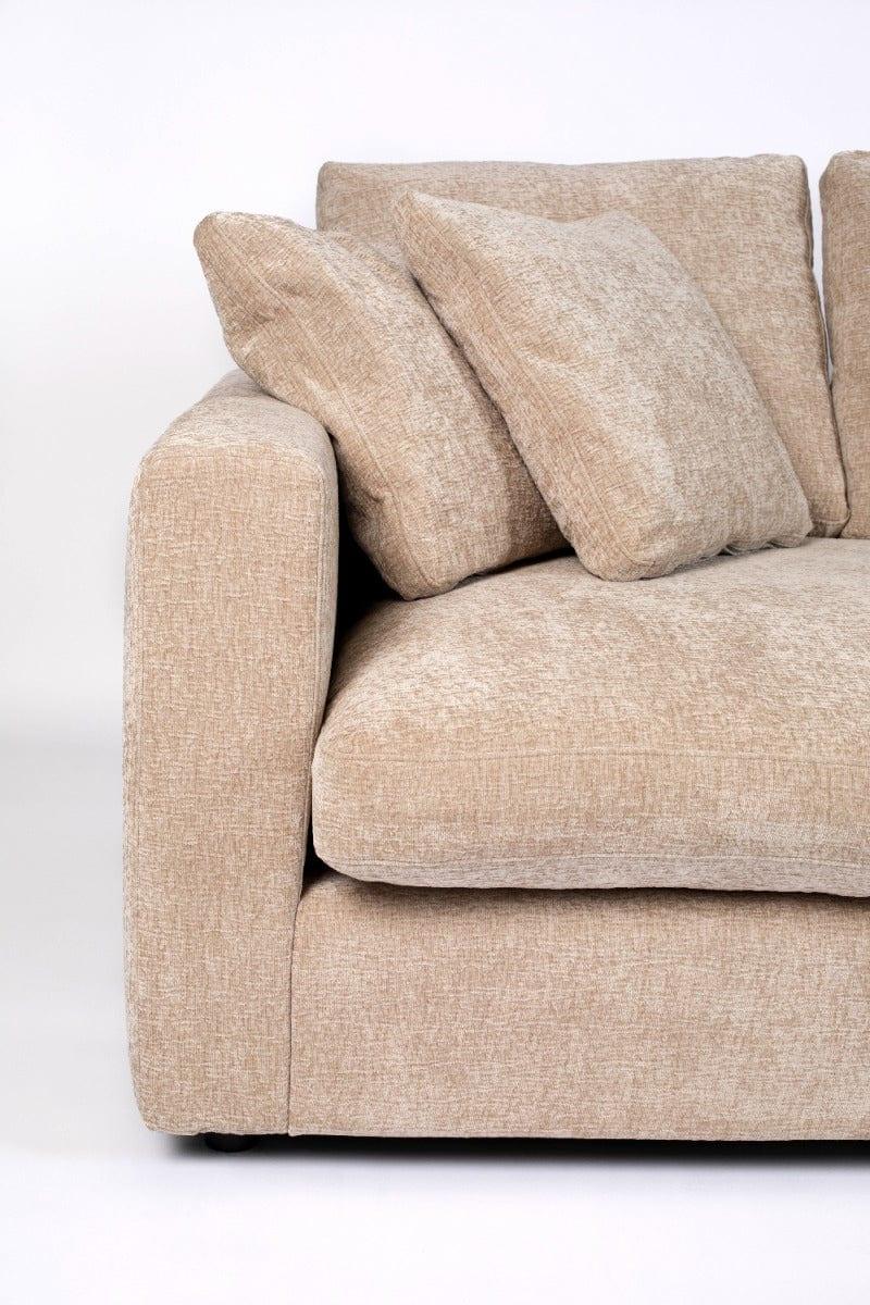 Sofa 3-osobowa SENSE beżowy Zuiver Eye on Design