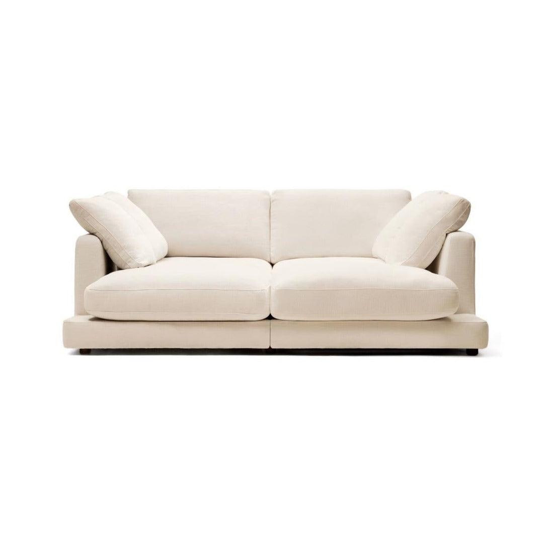 Sofa 3-osobowa z głębokim siedzeniem GALA jasnobeżowy La Forma Eye on Design