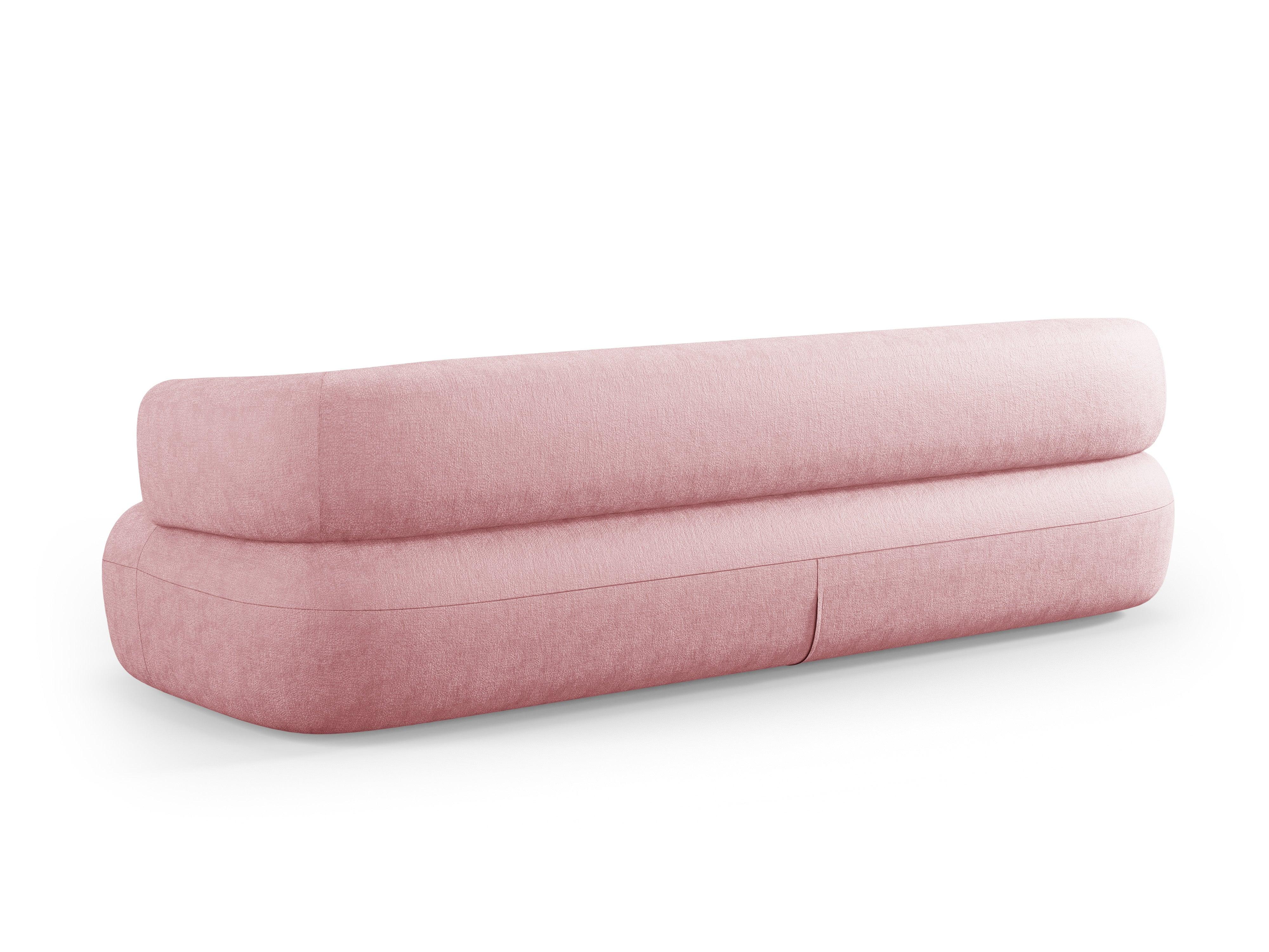 Sofa 4-osobowa ALDRIN różowy szenil Windsor & Co Eye on Design