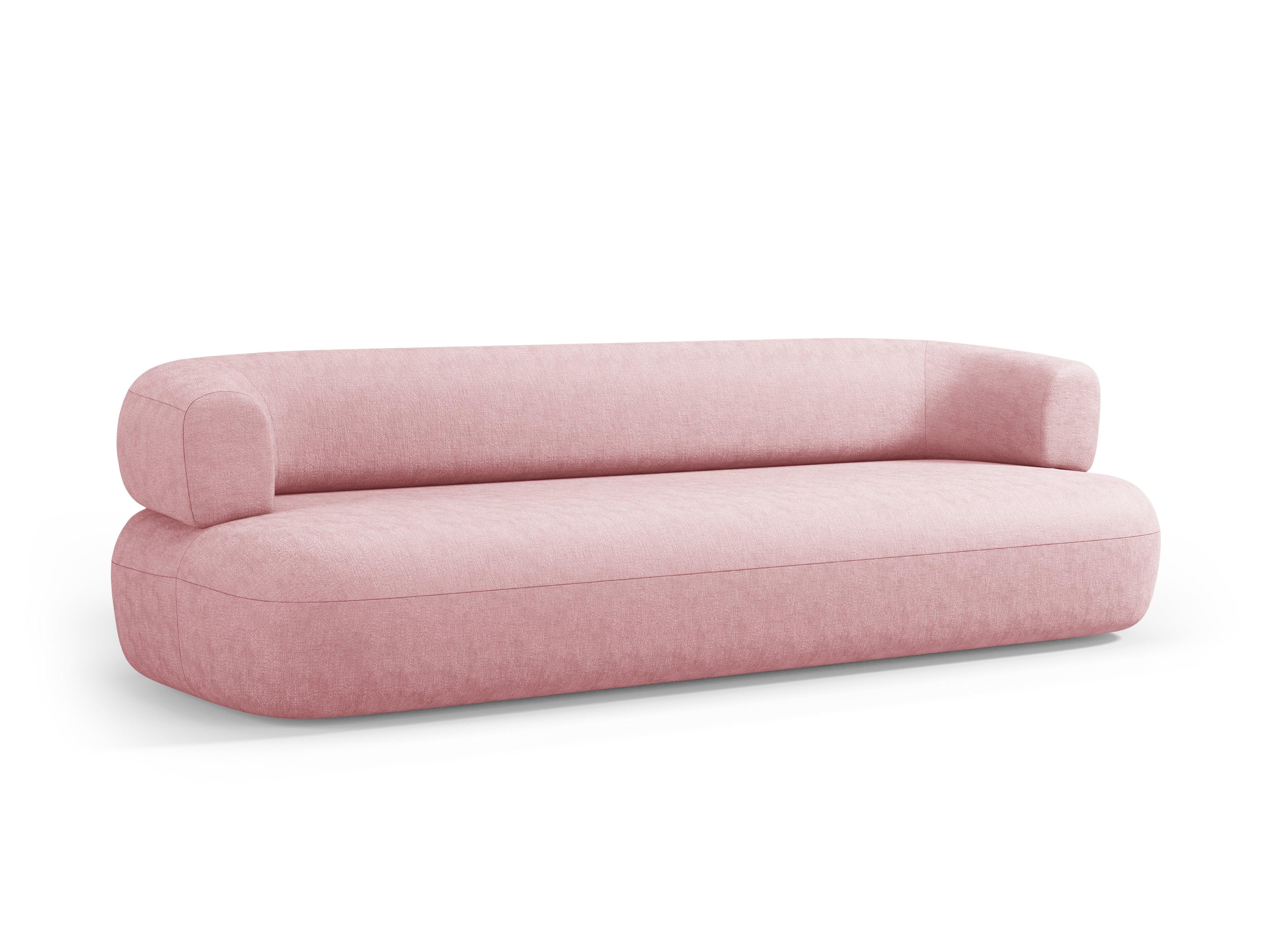 Sofa 4-osobowa ALDRIN różowy szenil Windsor & Co Eye on Design