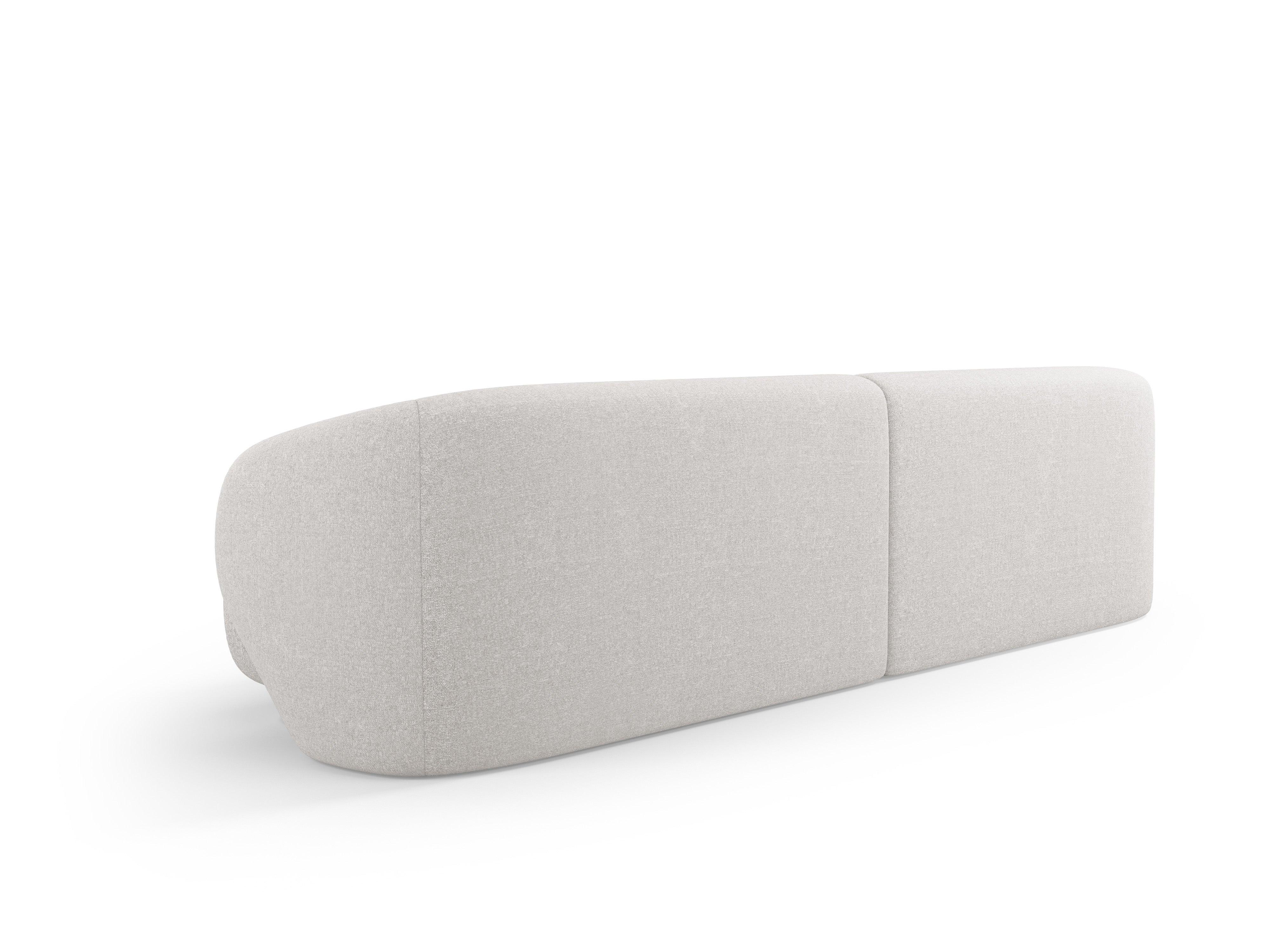 Sofa 4-osobowa CAMDEN srebrny szenil Cosmopolitan Design Eye on Design