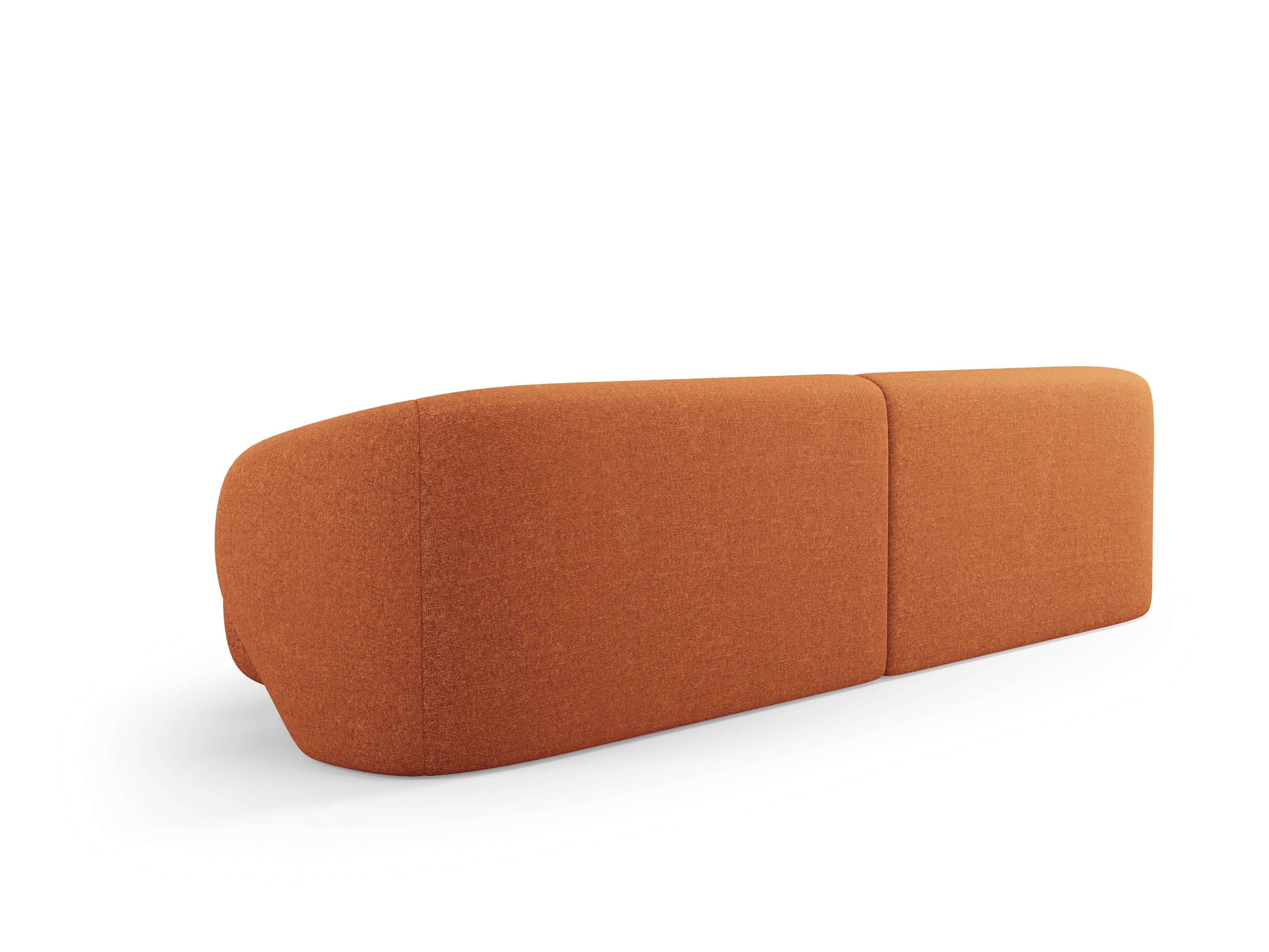 Sofa 4-osobowa CAMDEN terracotta szenil Cosmopolitan Design Eye on Design