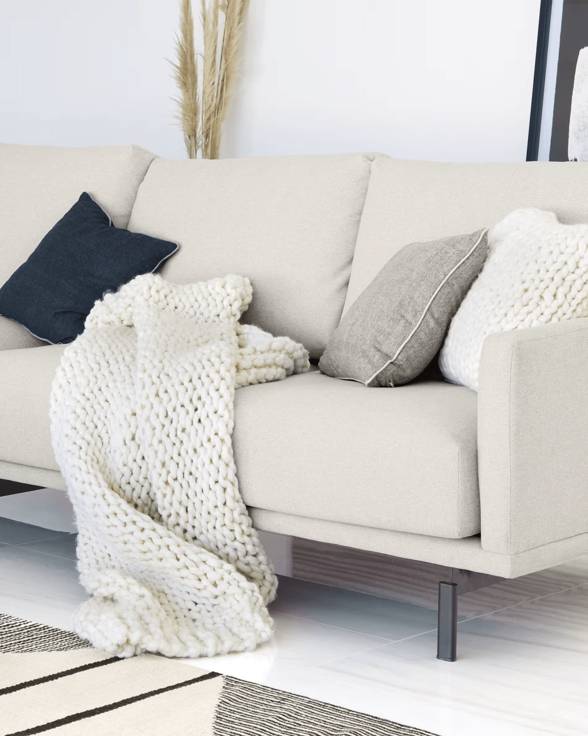 Sofa 4-osobowa GALENE beżowy La Forma Eye on Design